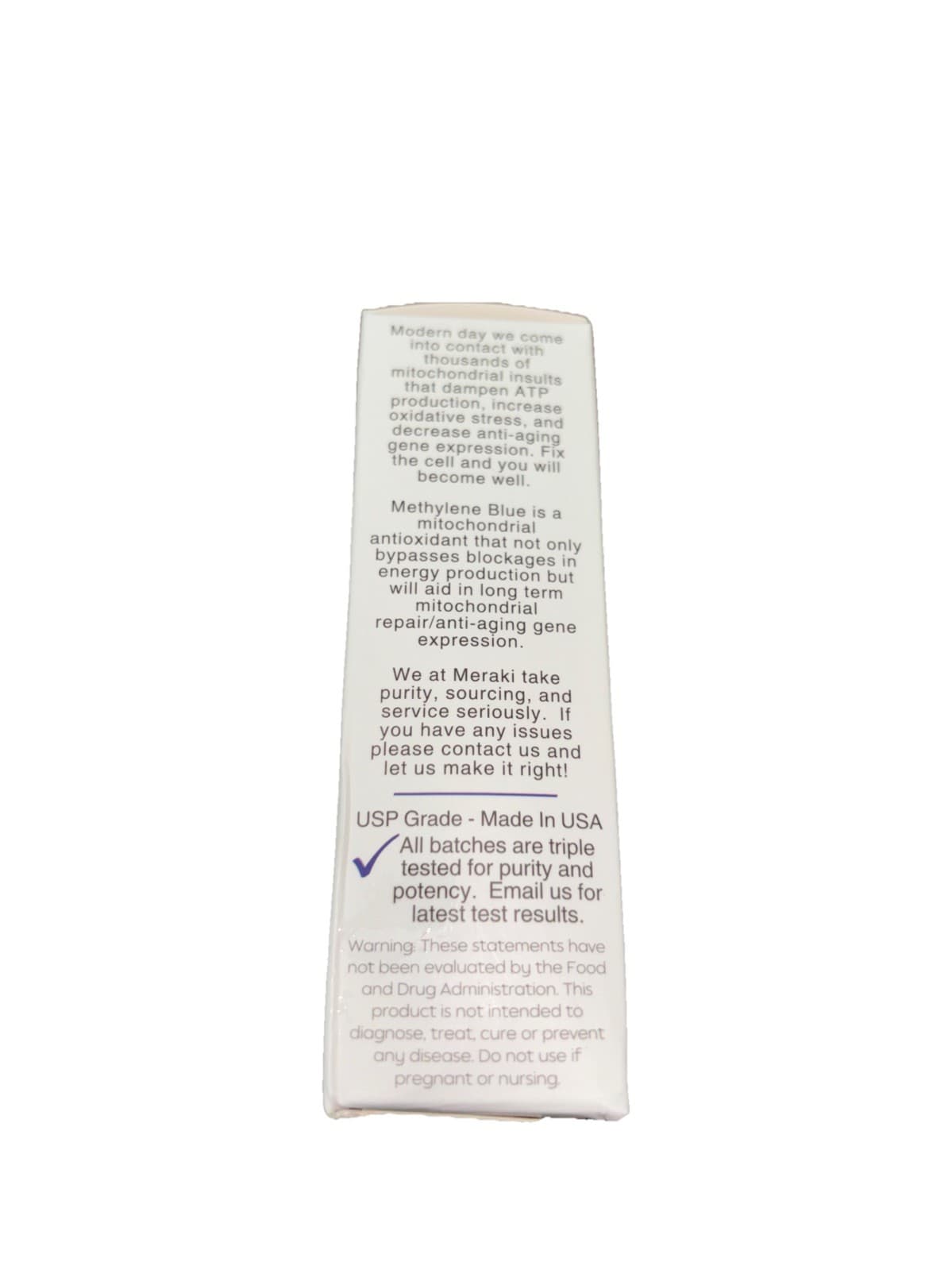 Meraki Blue – Cognitive and Cellular Support - Brand New In Box. - Thumbnail 2