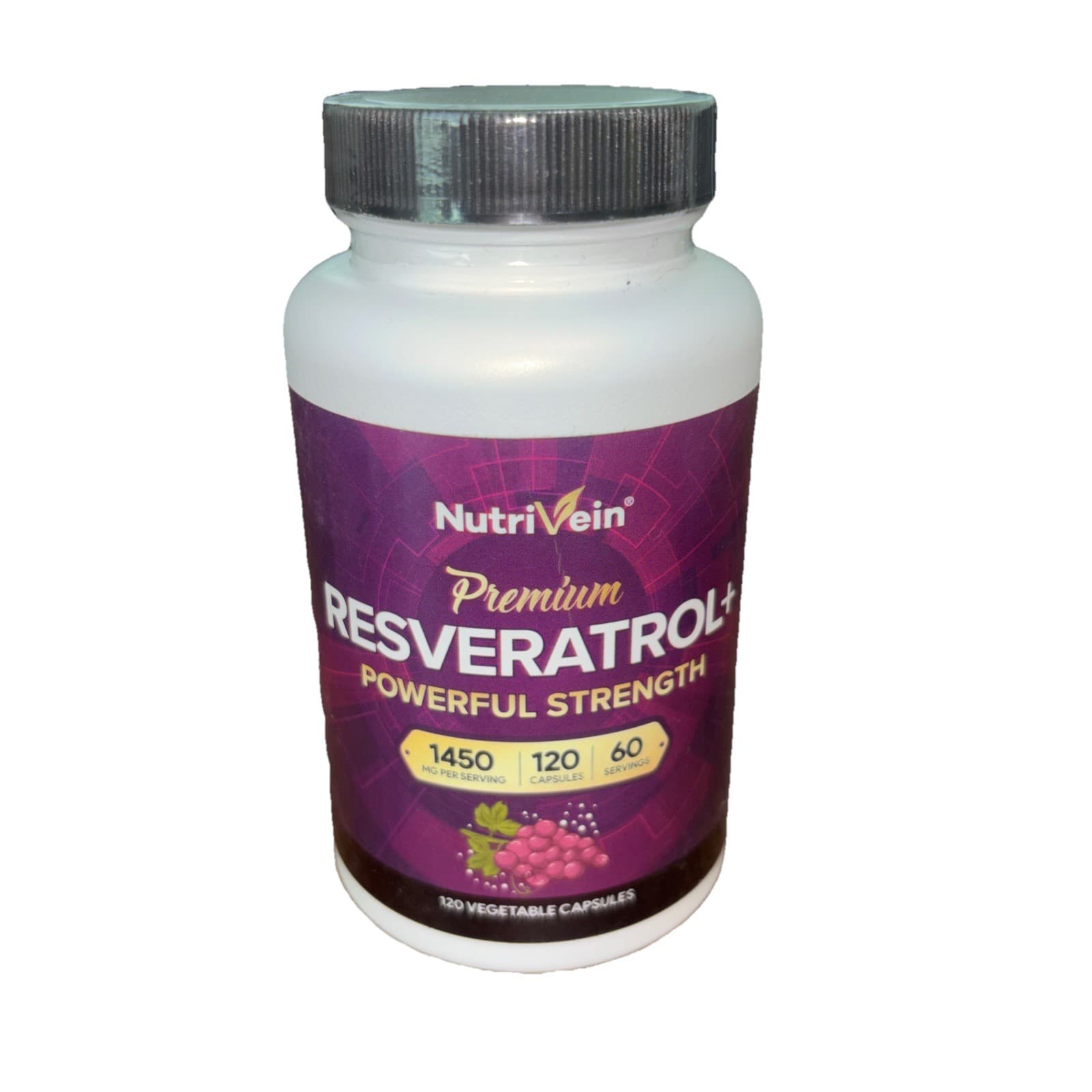 Nutrivein Resveratrol+ 120 Capsules