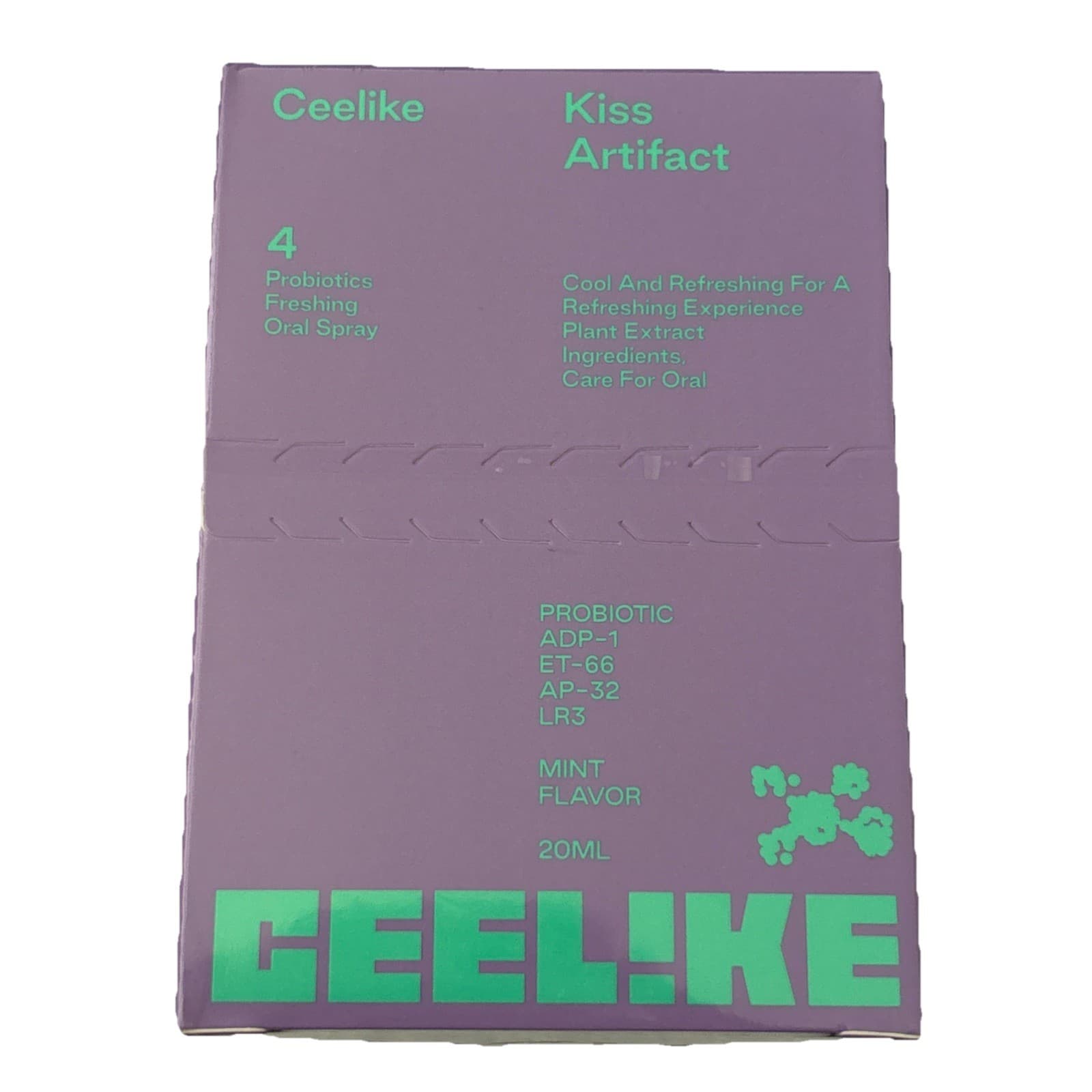 Ceelike Kiss Artifact - Probiotic Oral Spray Freshening Oral Mint Spray 20 ml