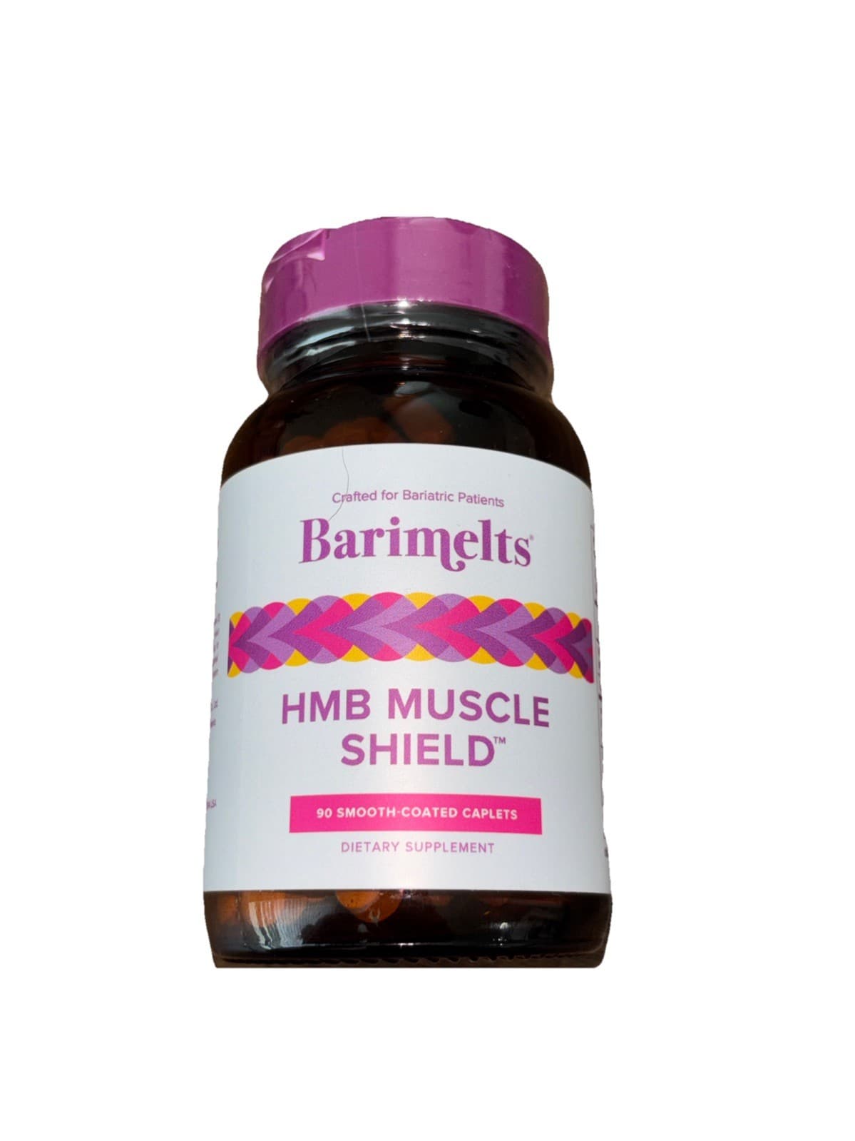 BariMelts HMB Muscle Shield 90 Smooth-Coated Caplets HMB Supplements with Vit...