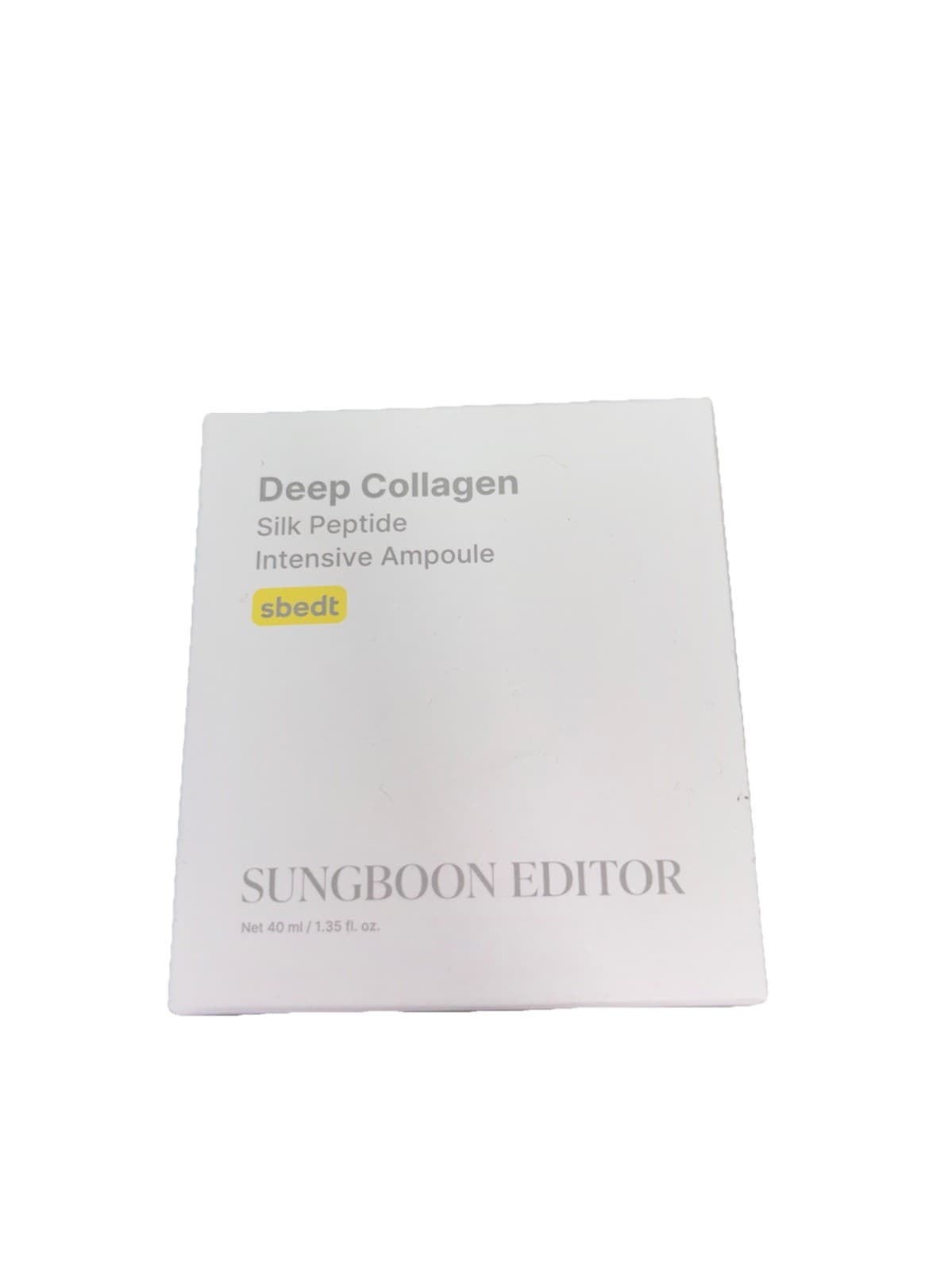 SUNGBOON EDITOR Deep Collagen Silk Peptide Ampoule 40ml/1.35oz