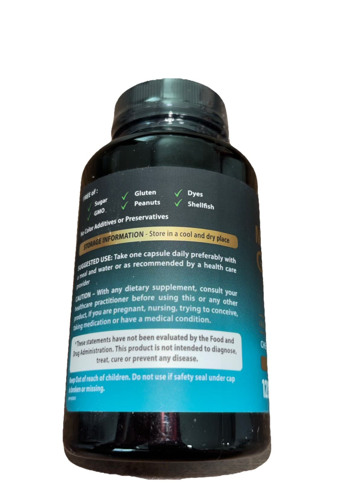 VitBoost Magnesium Glycinate 500mg High Absorption Chelated 120 Veggie Capsules - Thumbnail 2