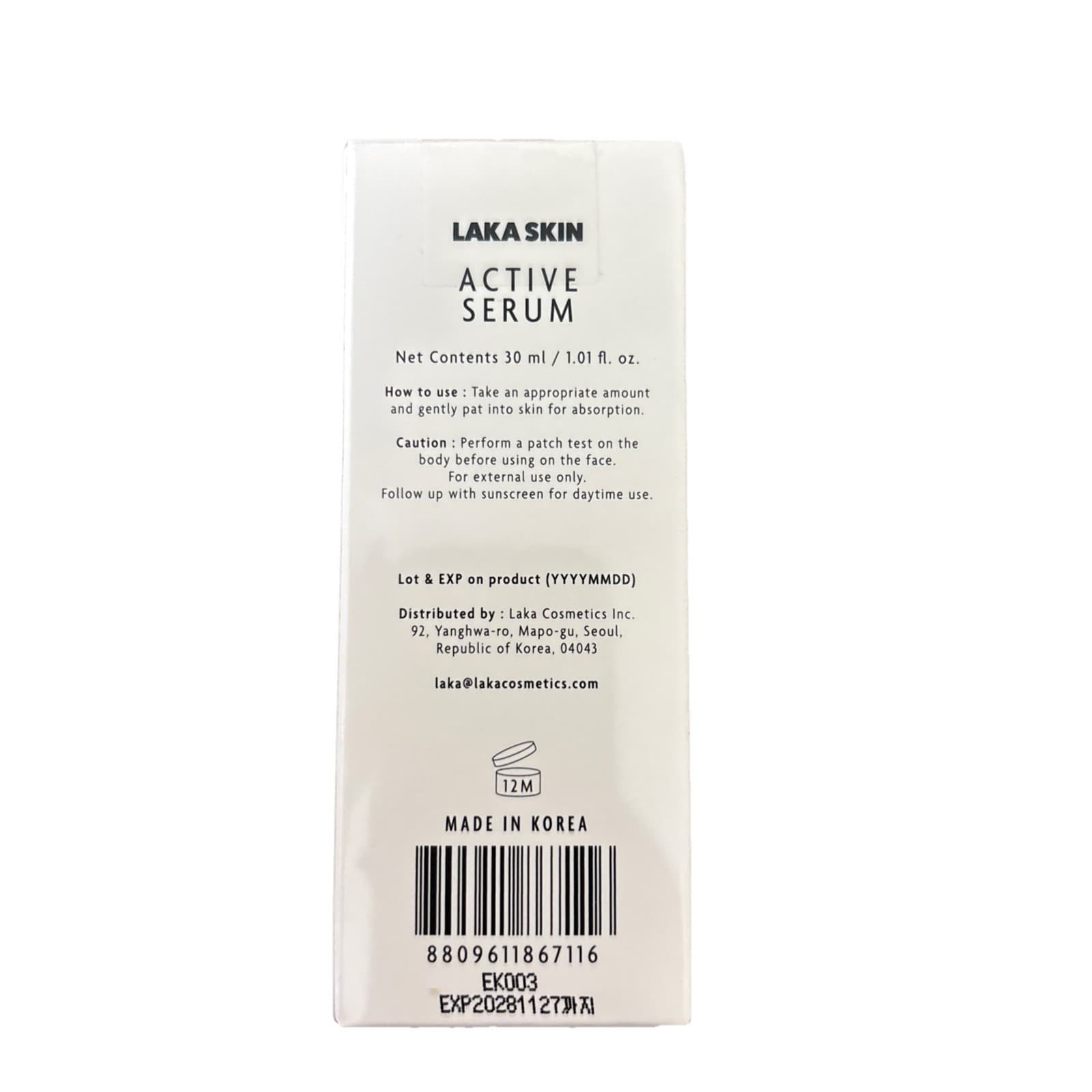 LAKASIN Active Serum 30ml Skin Absorption Enhancer K-Beauty - Brand New In Box - Thumbnail 3