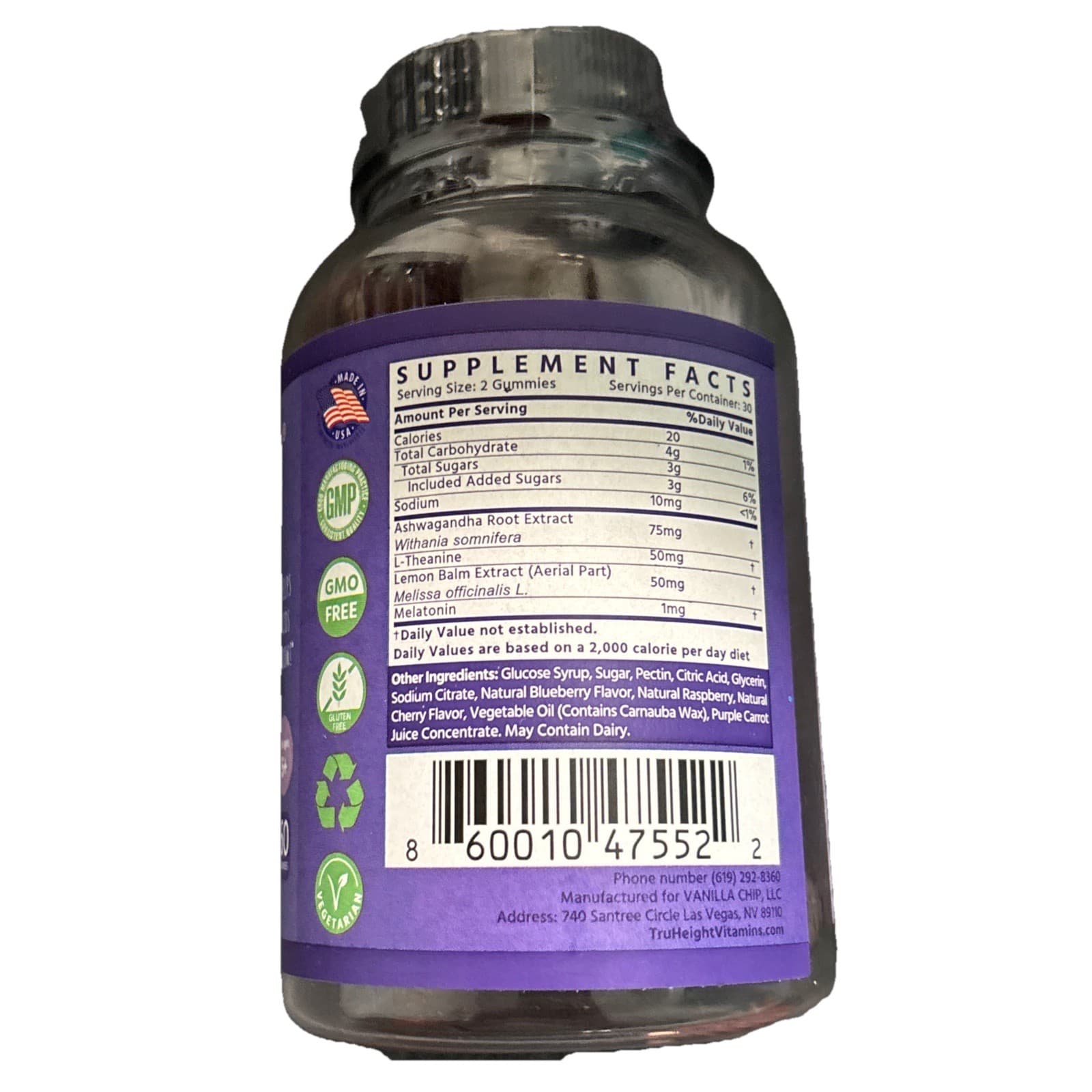 Sleep Gummy, For Age 5+, 60 Gummies - Thumbnail 3