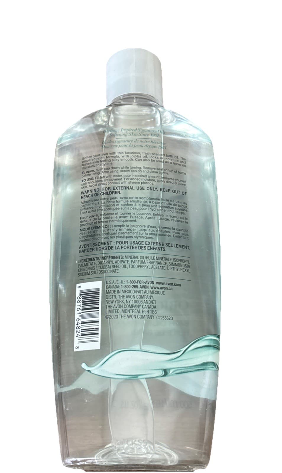 Avon~Skin So Soft~Bath Oil Original~16.9 fl. oz.~New Factory Sealed - Thumbnail 2