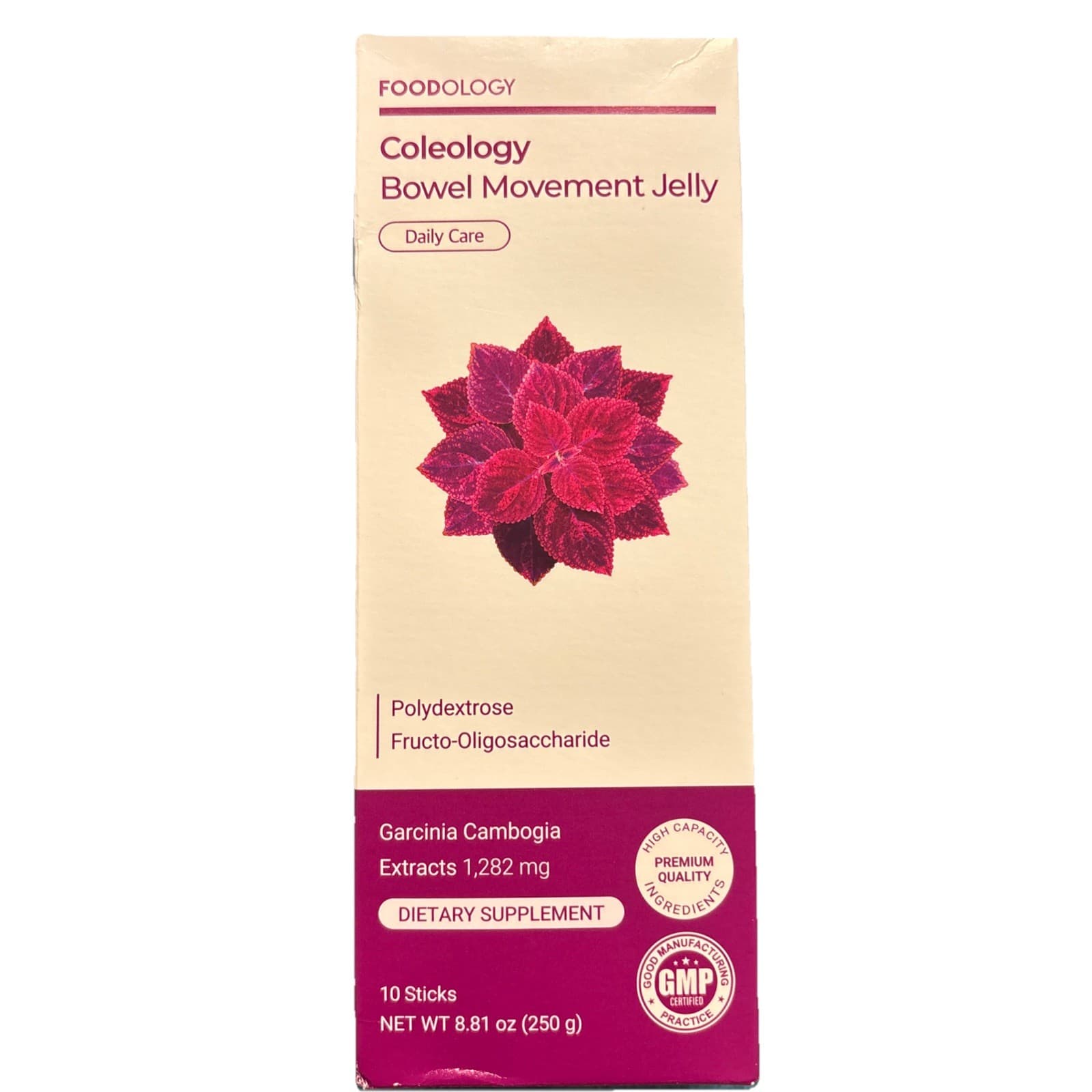 FOODOLOGY Coleology Bowel Movement Jelly 10 Days - Garcinia Cambogia HCA