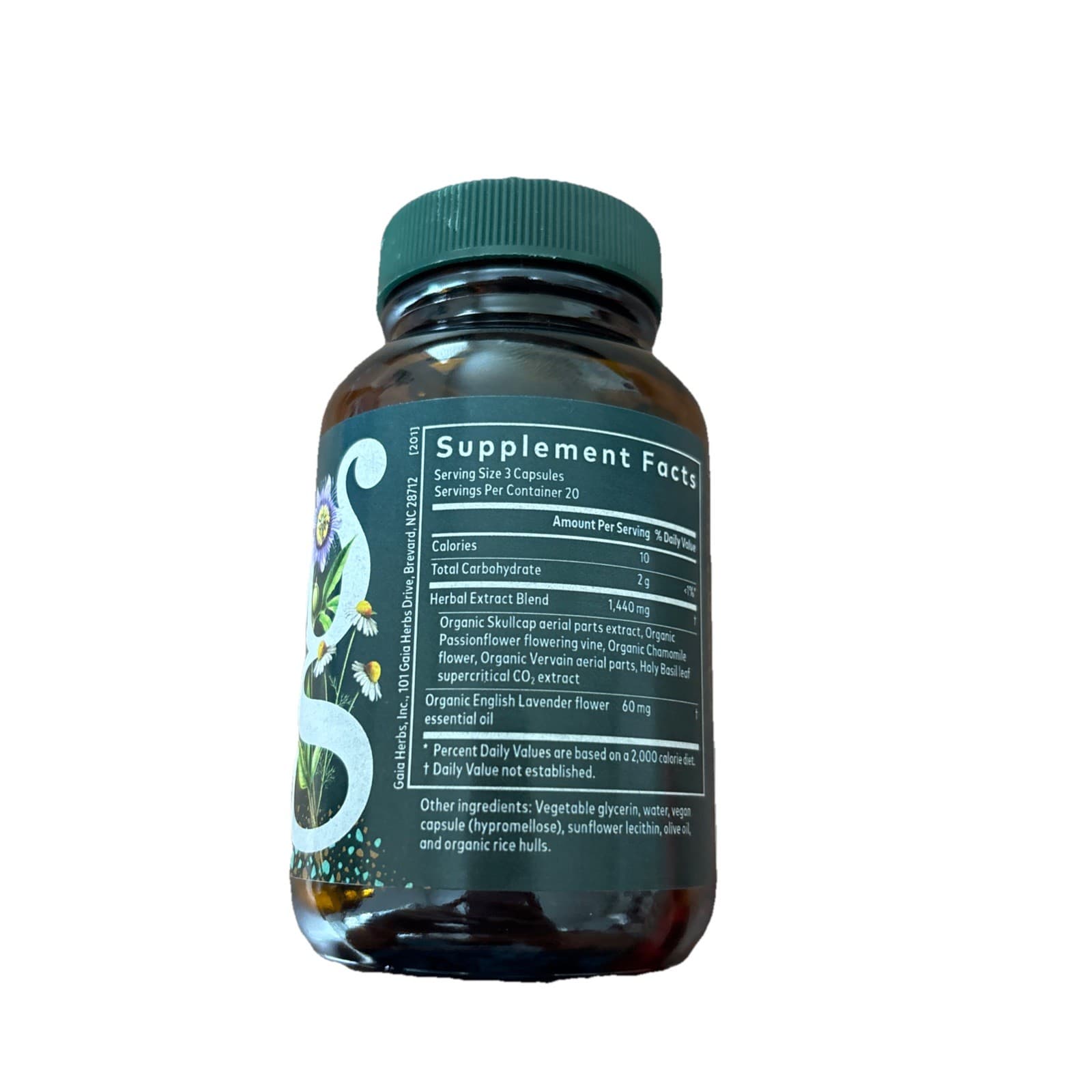 Gaia HerbsCalm A.S.A.P.®, 60 Liquid Phyto-Caps® - Thumbnail 3