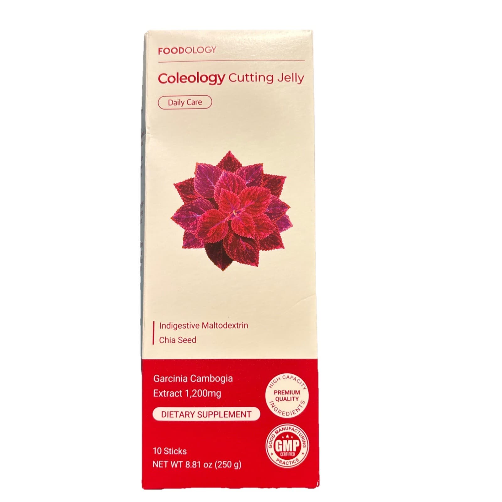 Foodology Coleology Cutting Jelly 10 Sticks 250g Pomegranate