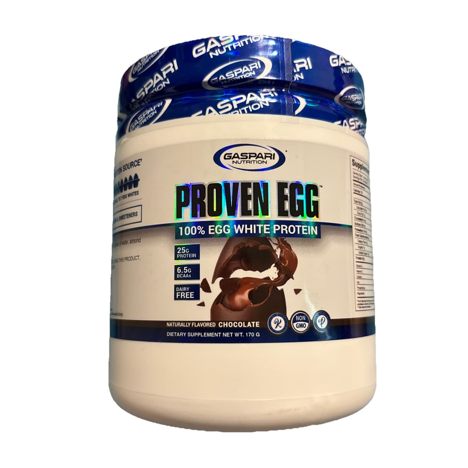 Gaspari Nutrition Proven Egg Protein - 100% Egg White Protein exp 7/2025