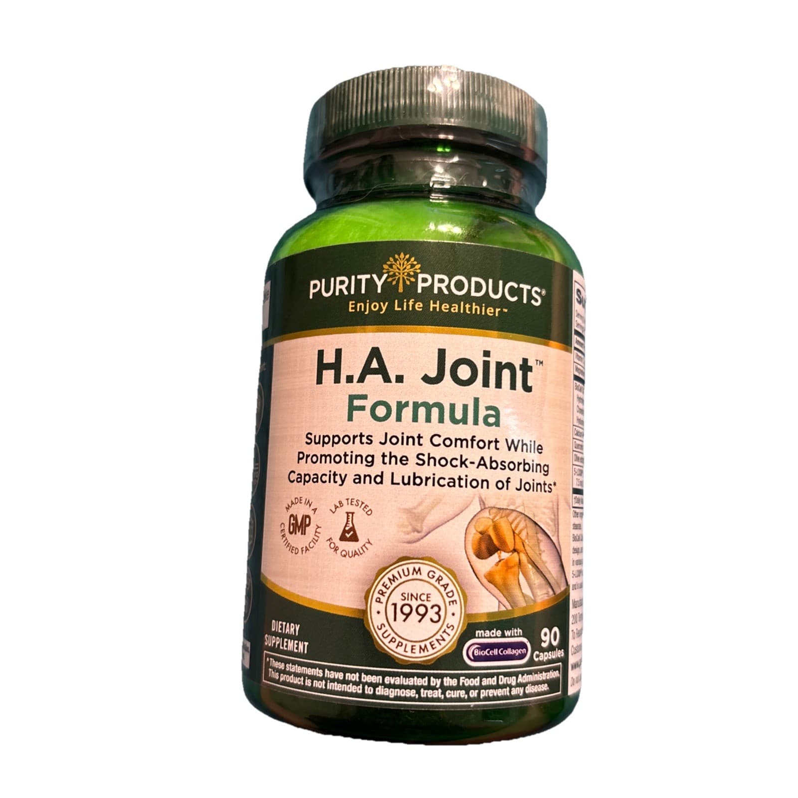 HA Joint Formula - Hyaluronic Acid from Purity Products, 90 capsules