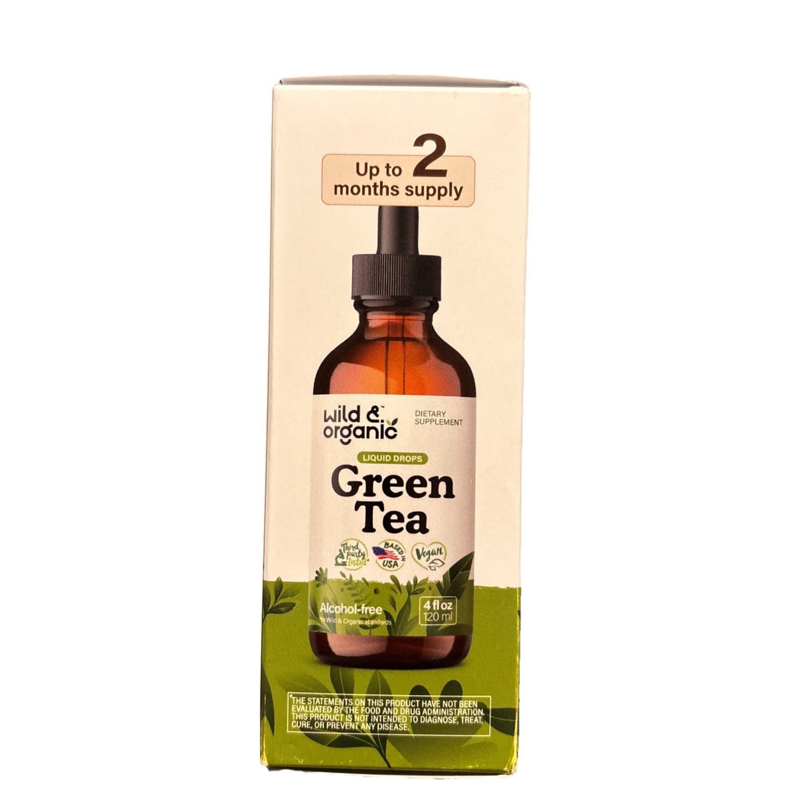 Green Tea Extract Liquid Drops - Antioxidant-Rich Green Tea Supplement -⭐️⭐️⭐️⭐ - Thumbnail 4