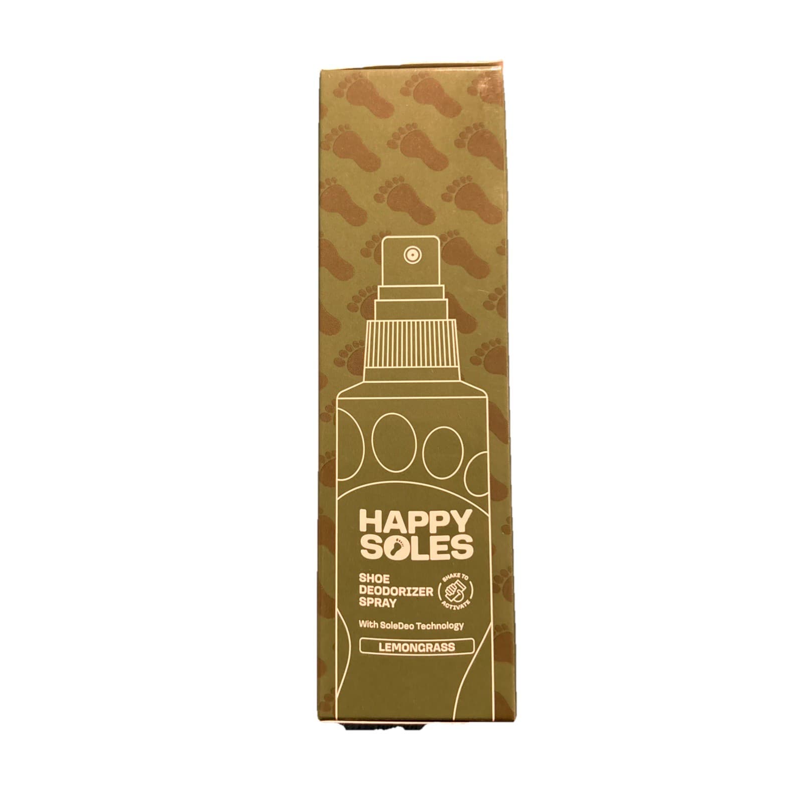 Happy Soles Shoe Deodorizer Lemongrass Spray 4oz Odor Fighter - Thumbnail 2