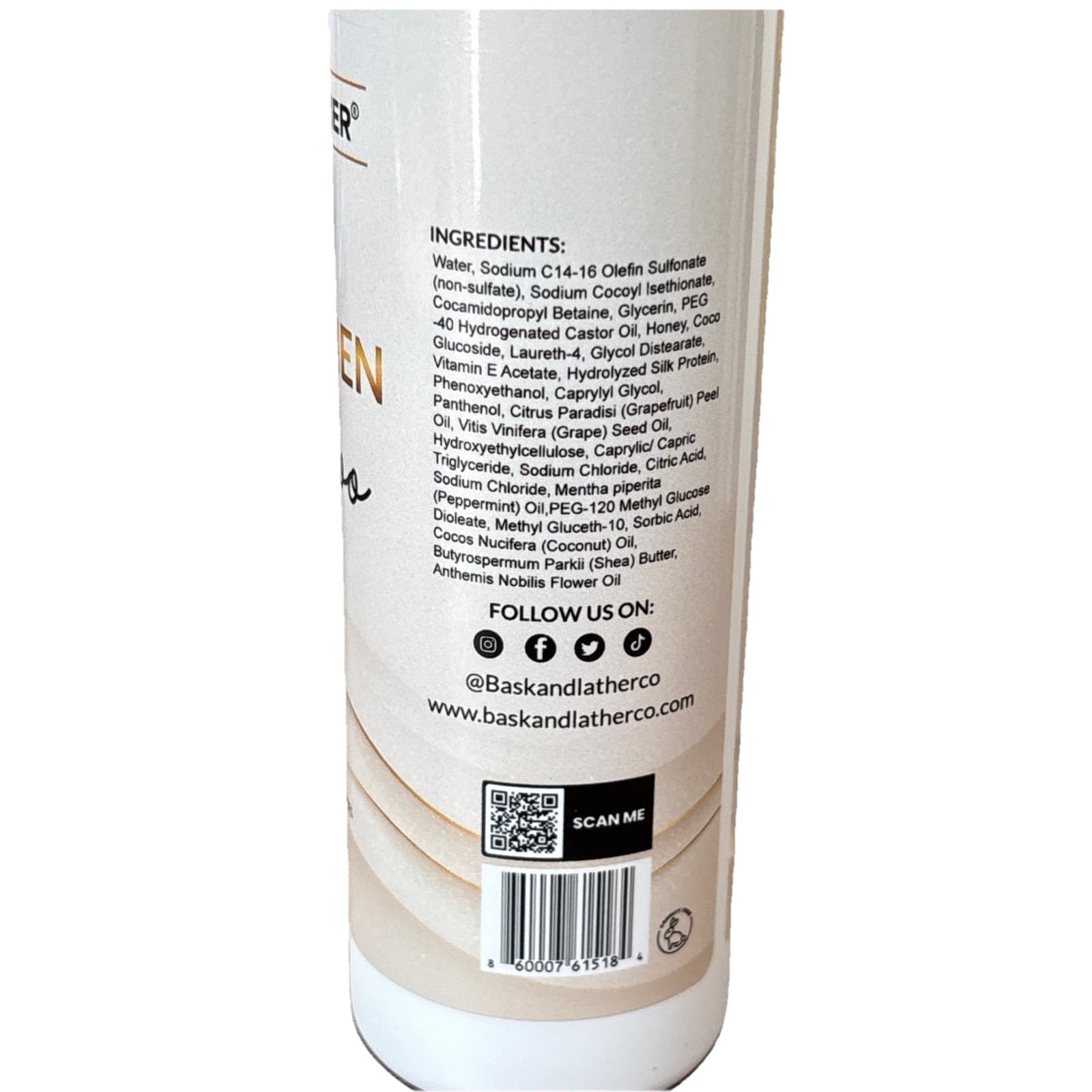 Bask & Lather Stimulating Scalp Balm Hair Growth Nourishing Treatment 8oz - New - Thumbnail 2
