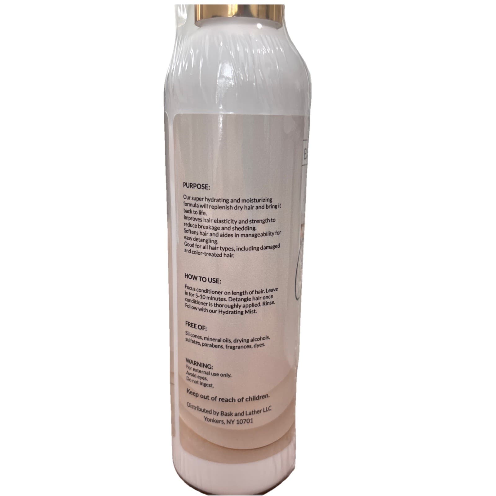 Bask & Lather Replenish Hair Conditioner 8 fl oz - Thumbnail 2