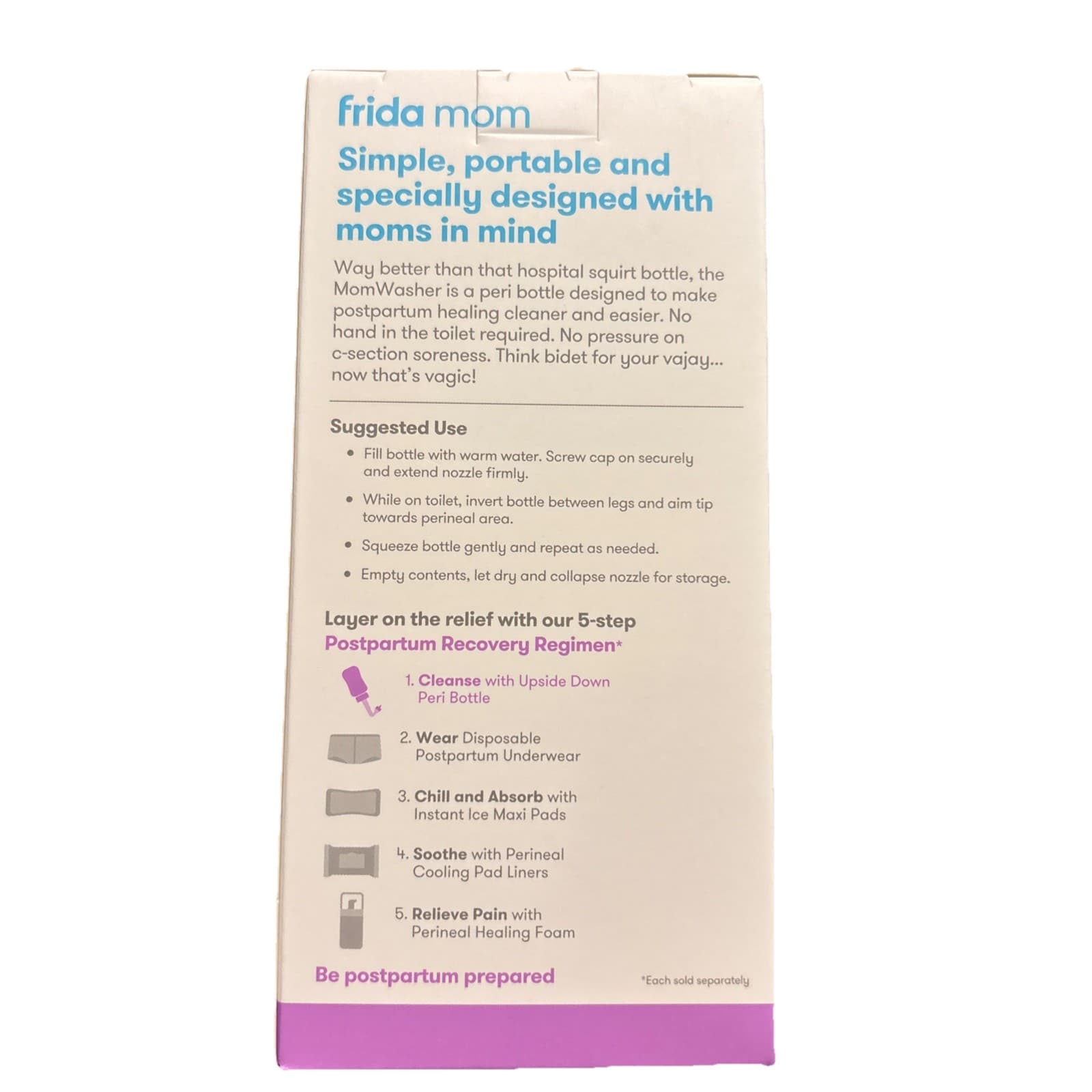 FridaBaby Frida Mom Upside Down Peri Bottle - Thumbnail 2
