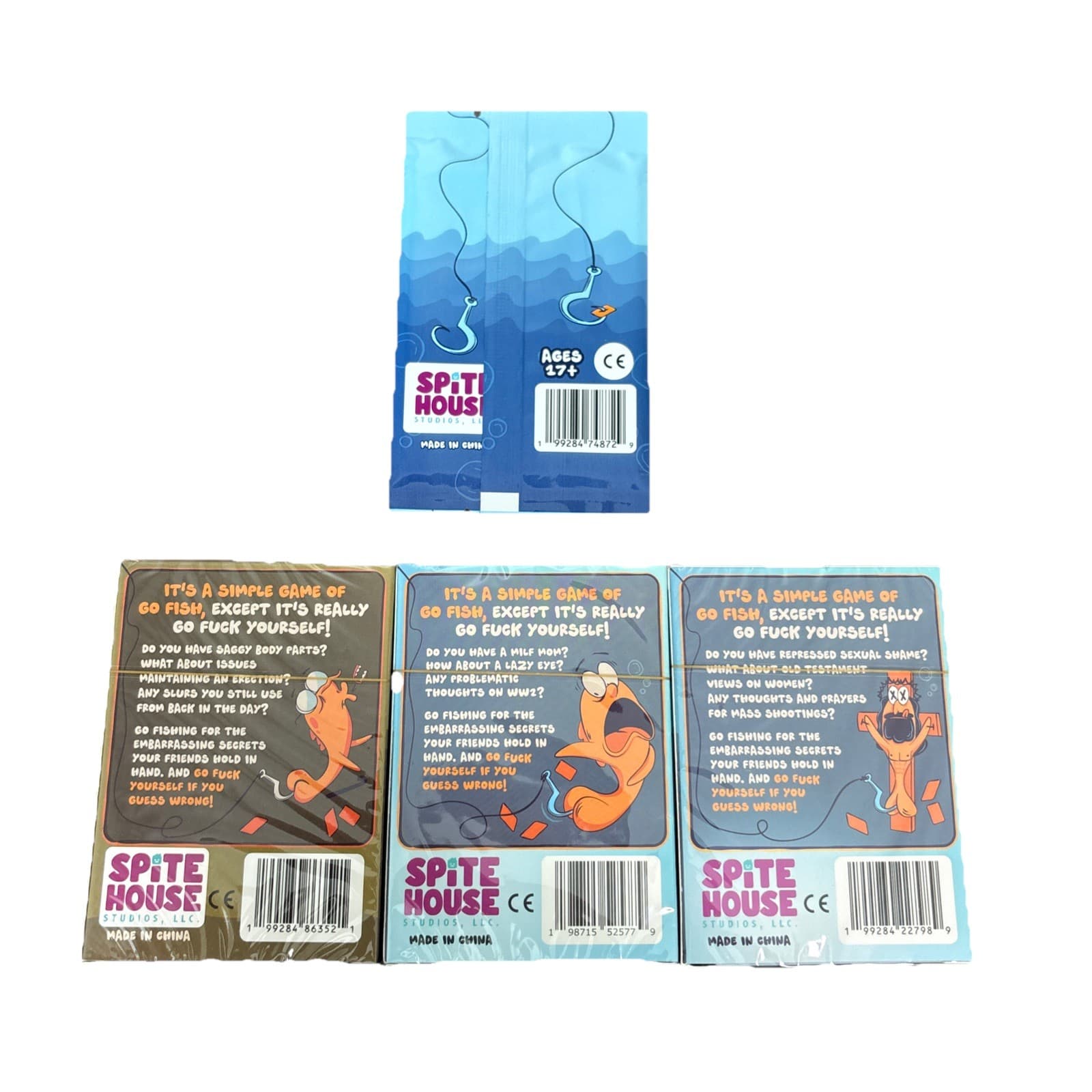 Go F* Yourselves!The Adult GoFish GameYou've Always Wanted Adult Card Games Set - Thumbnail 2