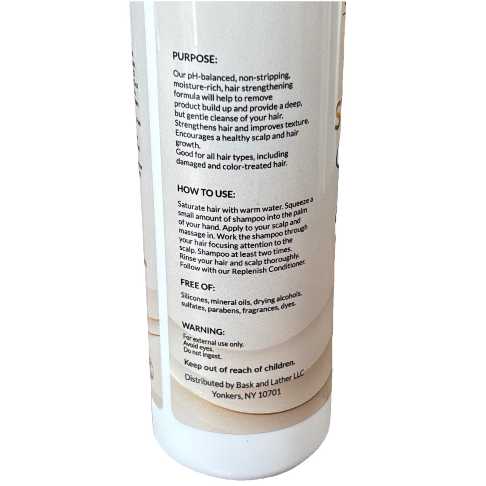 Bask & Lather Stimulating Scalp Balm Hair Growth Nourishing Treatment 8oz - New - Thumbnail 3