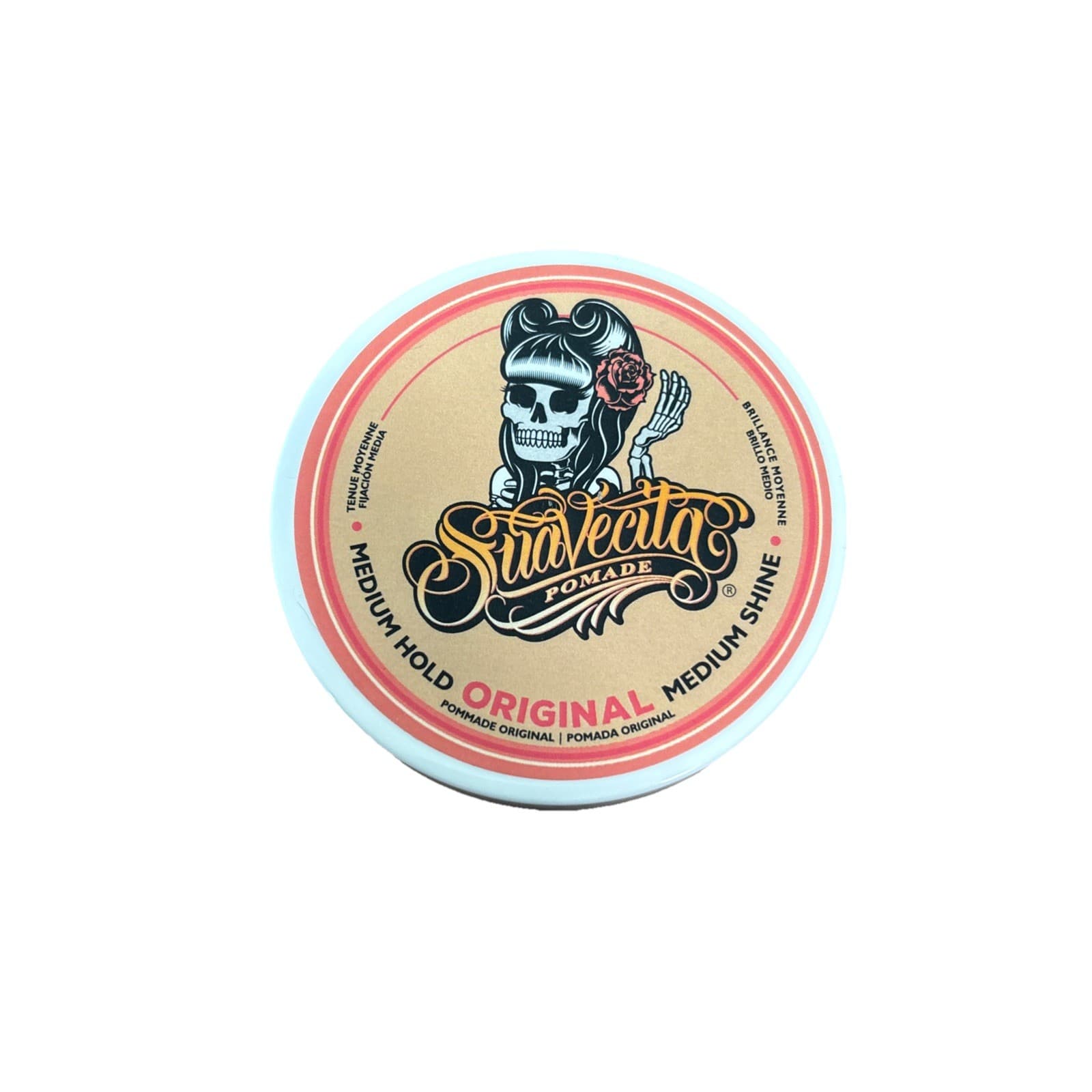 Suavecita Pomade 2.3 oz. Medium Hold, High Shine, Water-Based Hair Styling