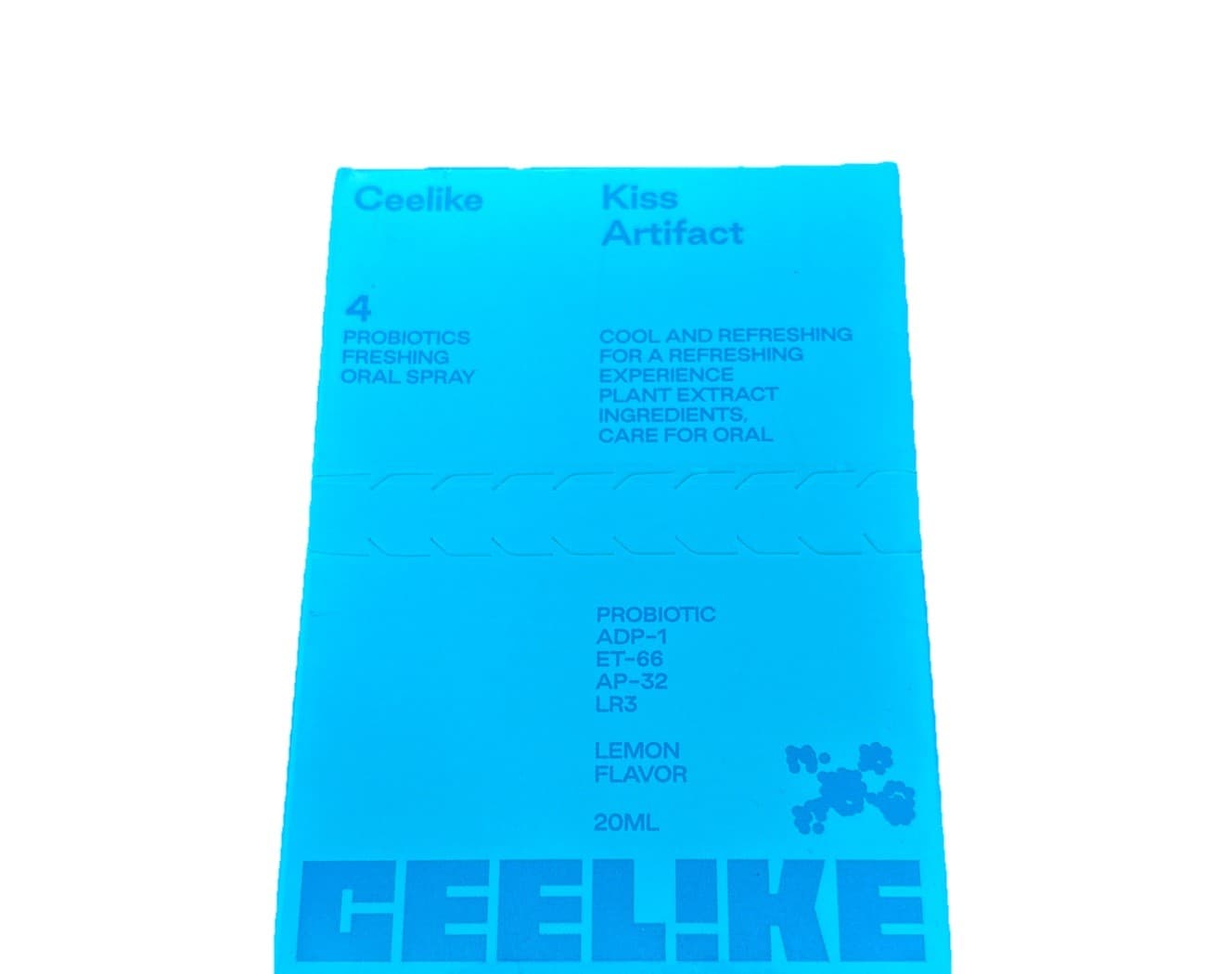 Ceelike Kiss Artifact Probiotic Oral Lemon Spray Freshening 20ml Exp:7/2027