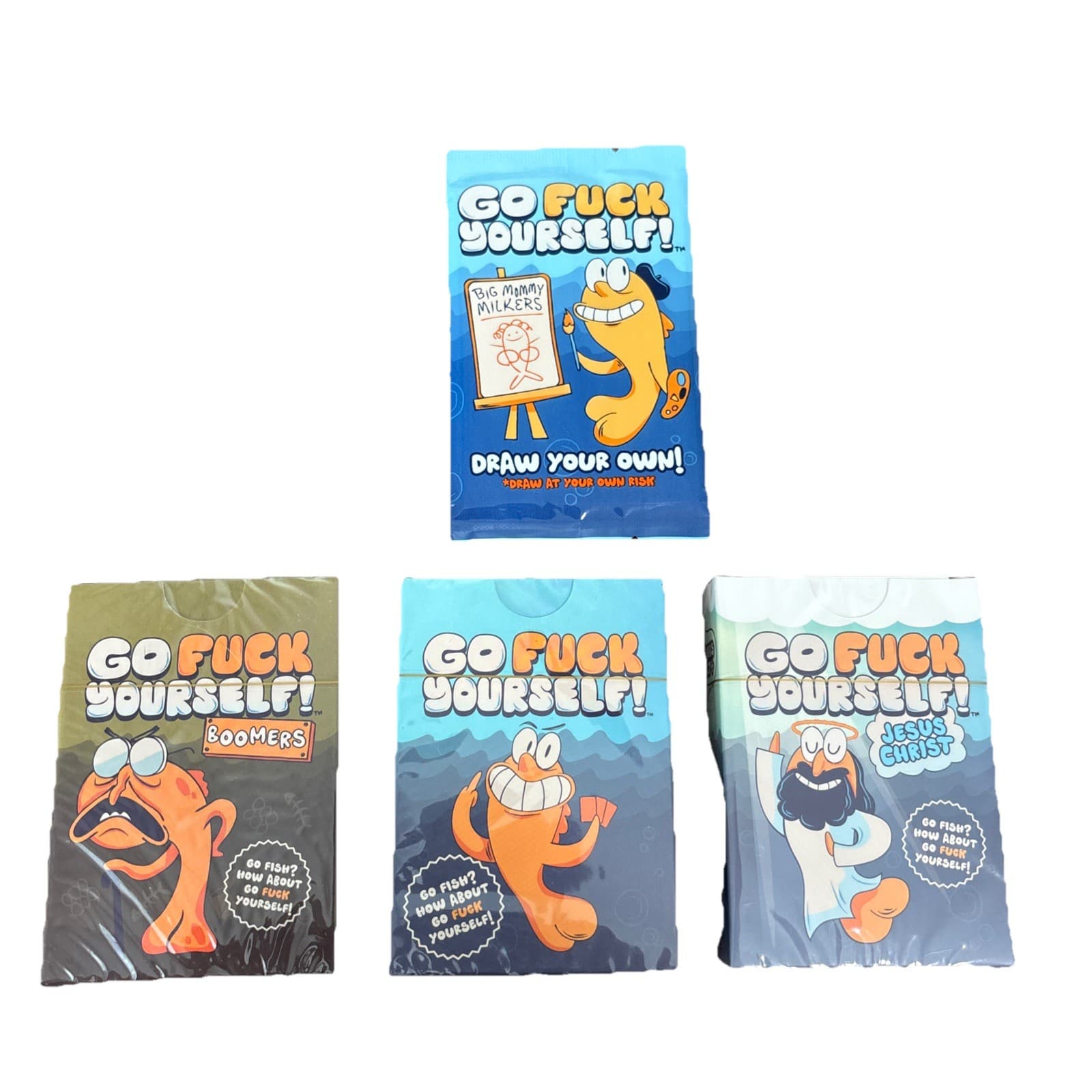 Go F* Yourselves!The Adult GoFish GameYou've Always Wanted Adult Card Games Set