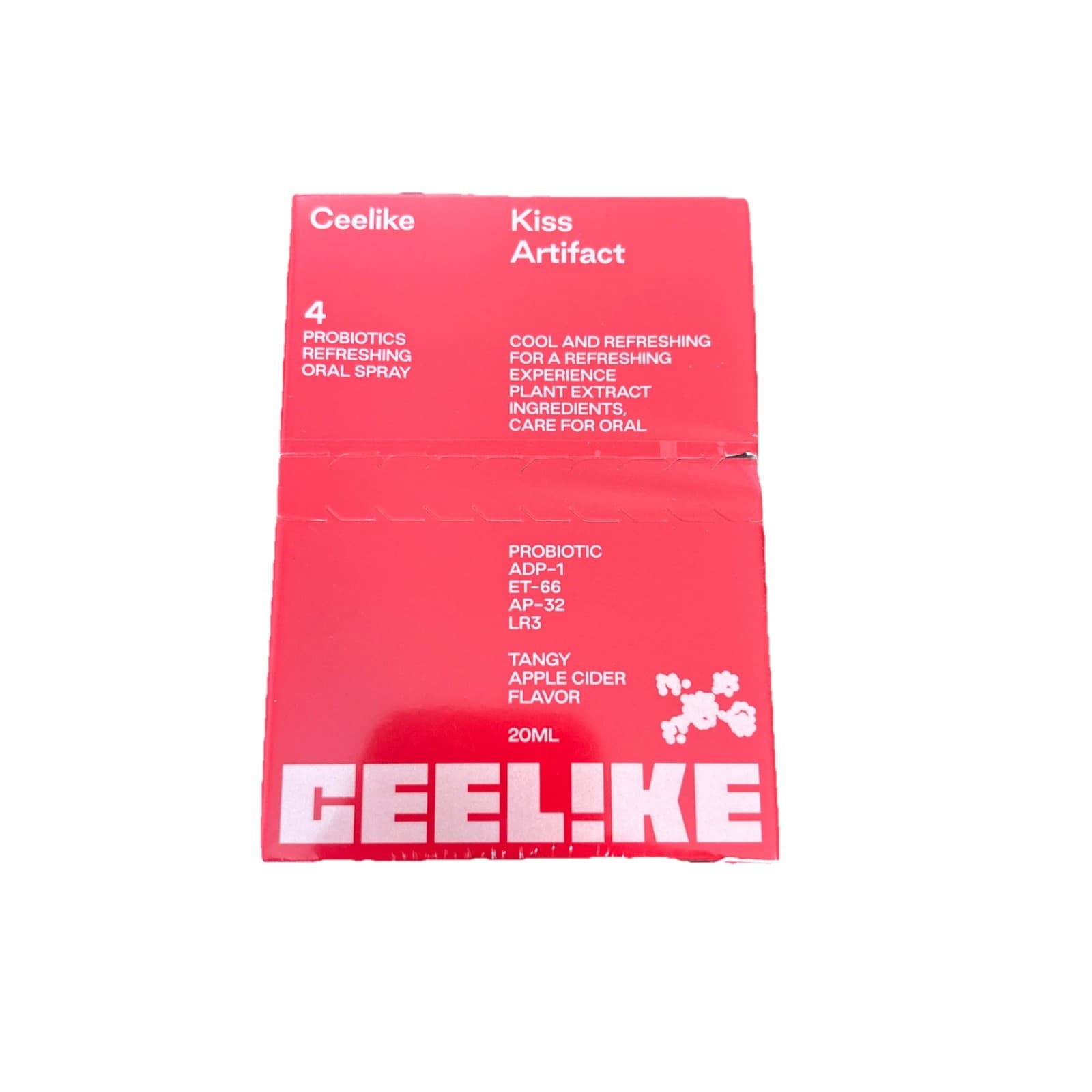 Ceelike Kiss Artifact Breath Freshener Spray Probiotics Apple Cider 20ml