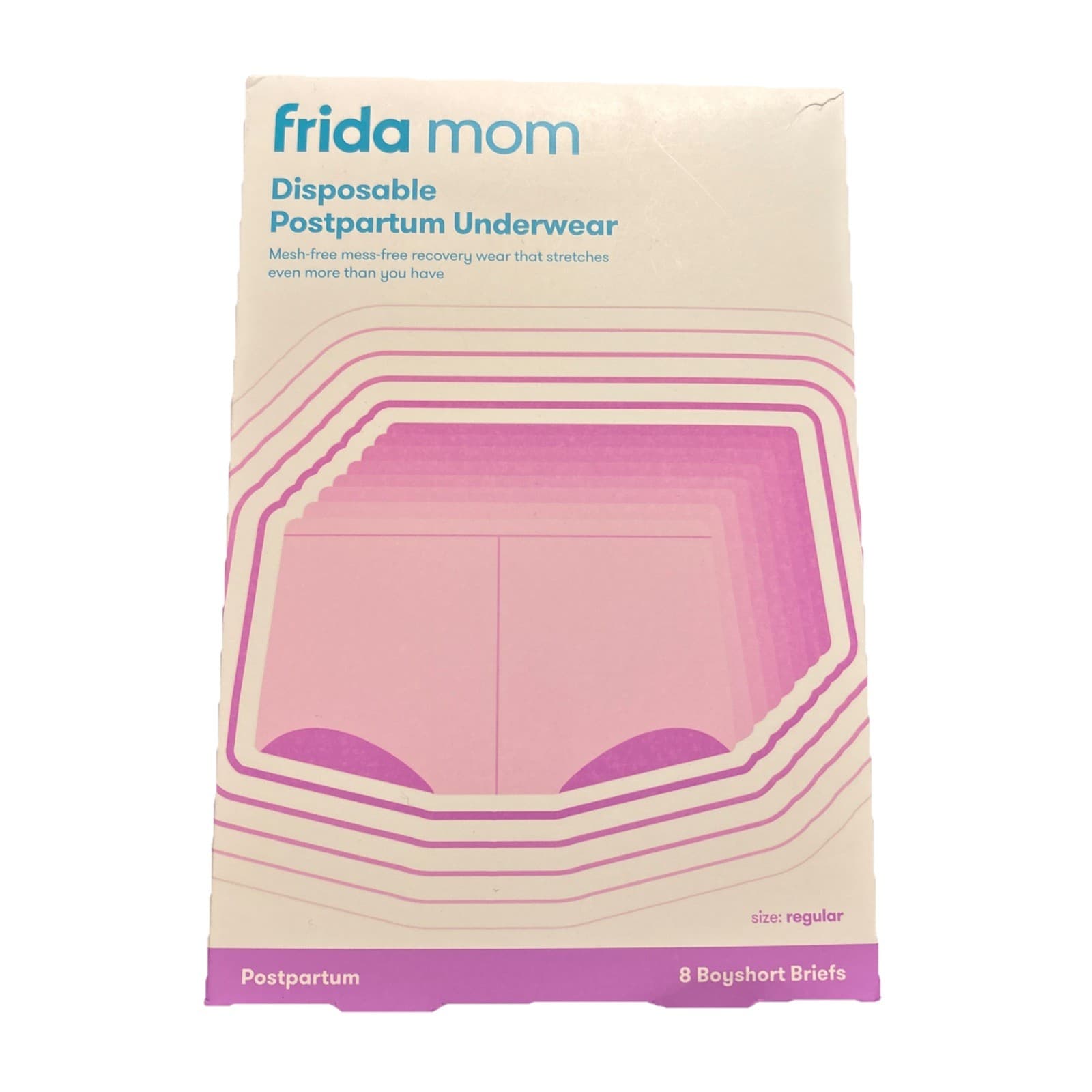 Frida Mom Disposable Postpartum Underwear - Regular Size - 8 Pack