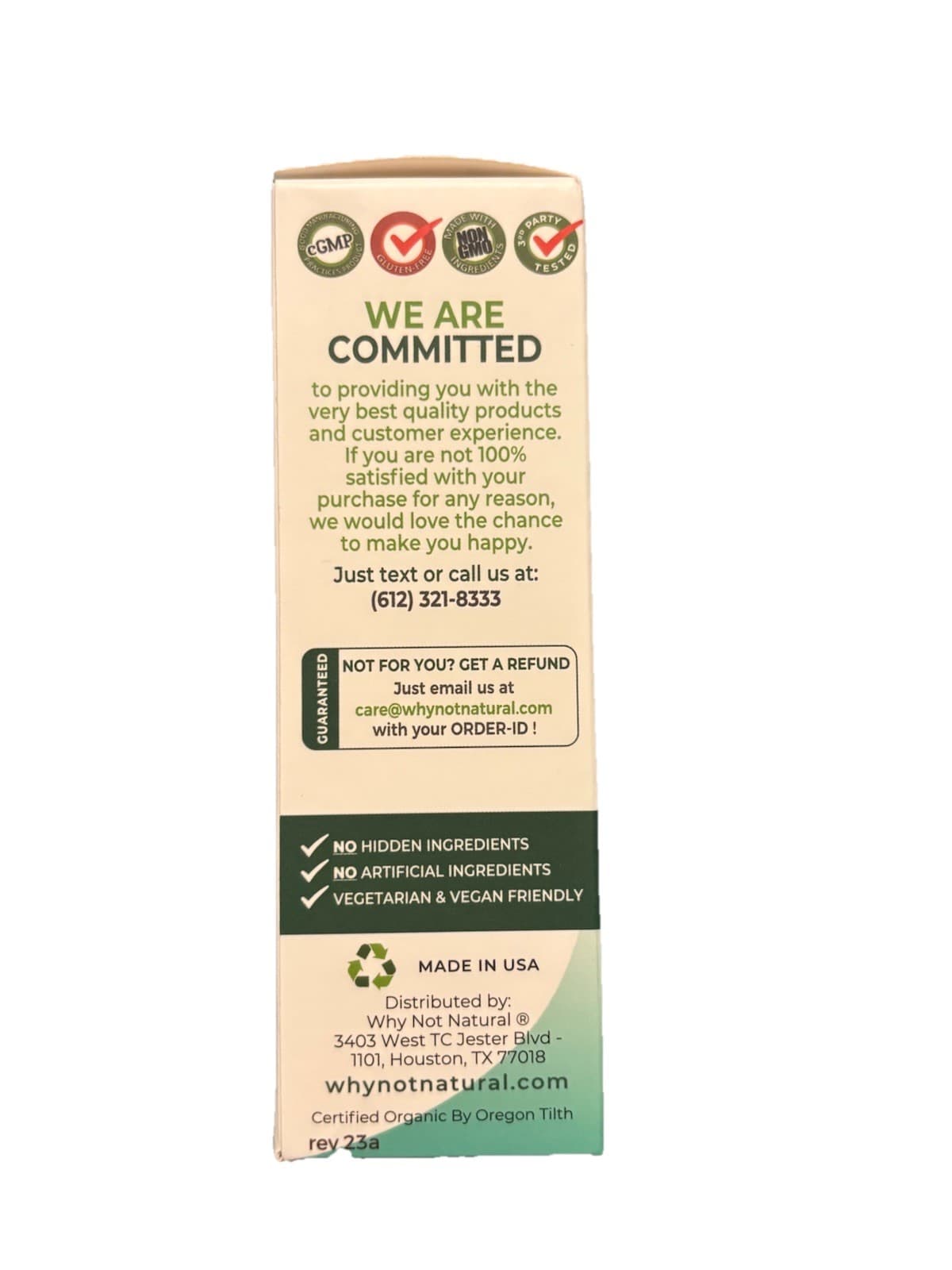 Why Not Natural Mullein Leaf Extract Drops Extra Strength Respiratory 2 fl oz - Thumbnail 4
