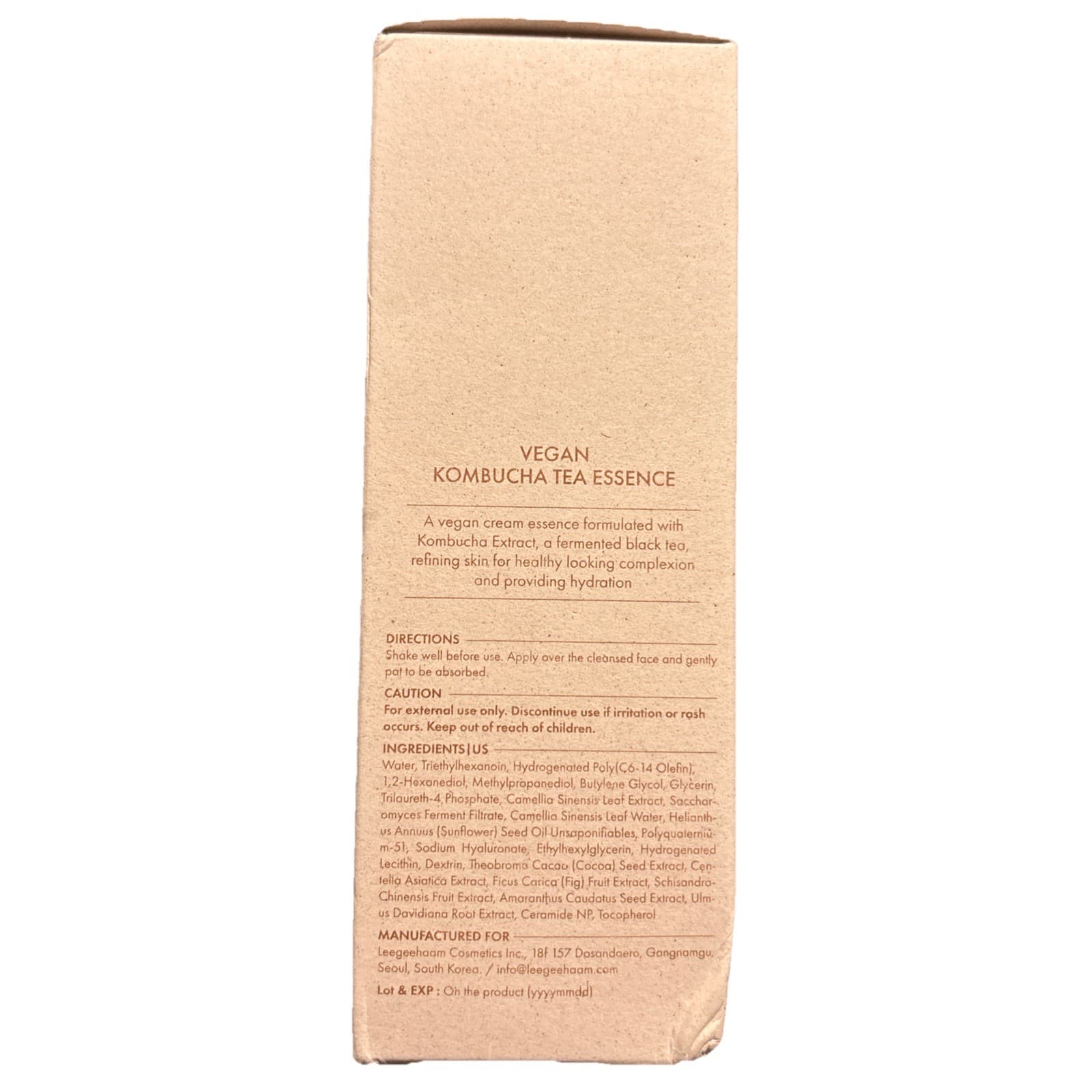 Dr. Ceuracle Vegan Kombucha Tea Essence 150ml 5.07 oz & Gel Cream 75g 2.64 oz - Thumbnail 4
