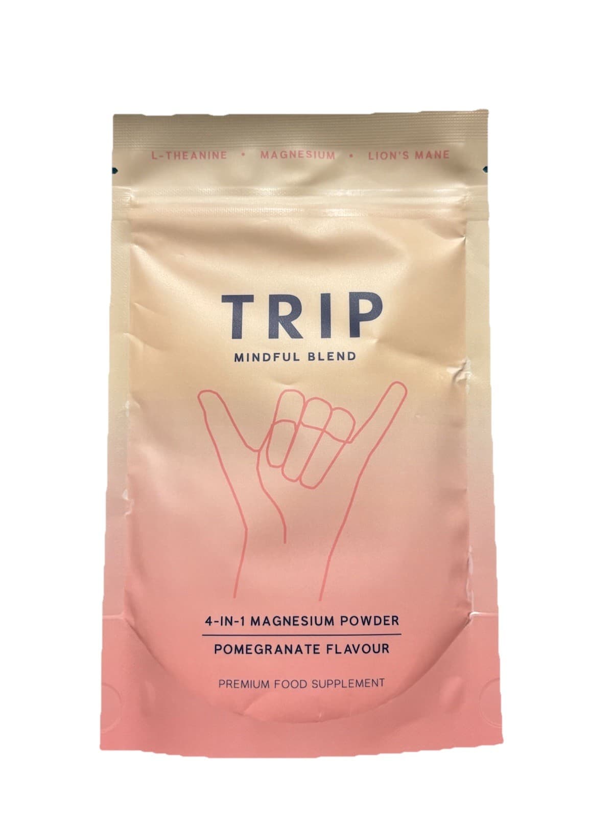TRIP Mindful Blend Magnesium Powder L-Theanine Lion's Mane Pomegranate 138g