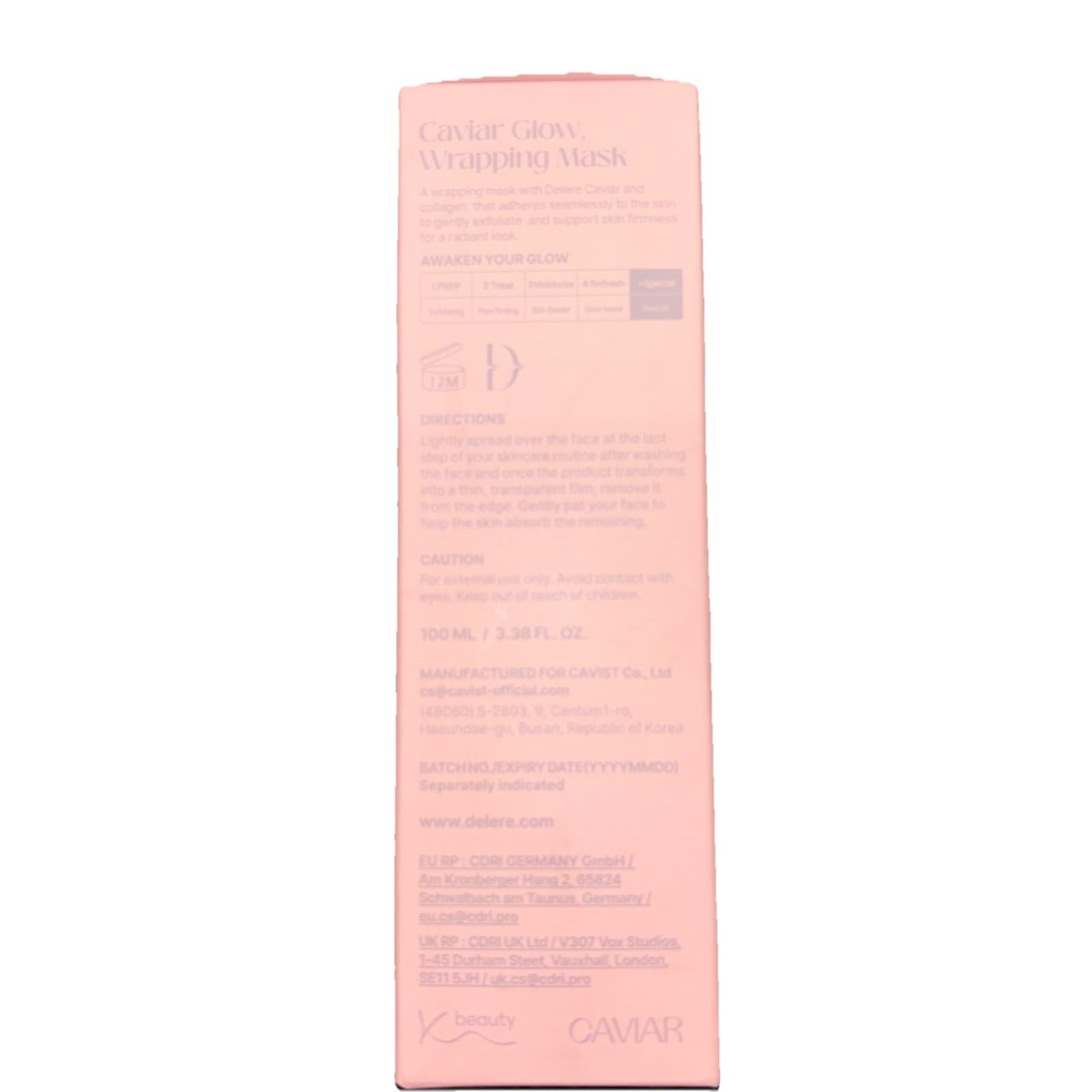 Caviar Glow Collagen Wrapping Mask | Korean Peel Off Face Mask for Glowing Sk... - Thumbnail 4
