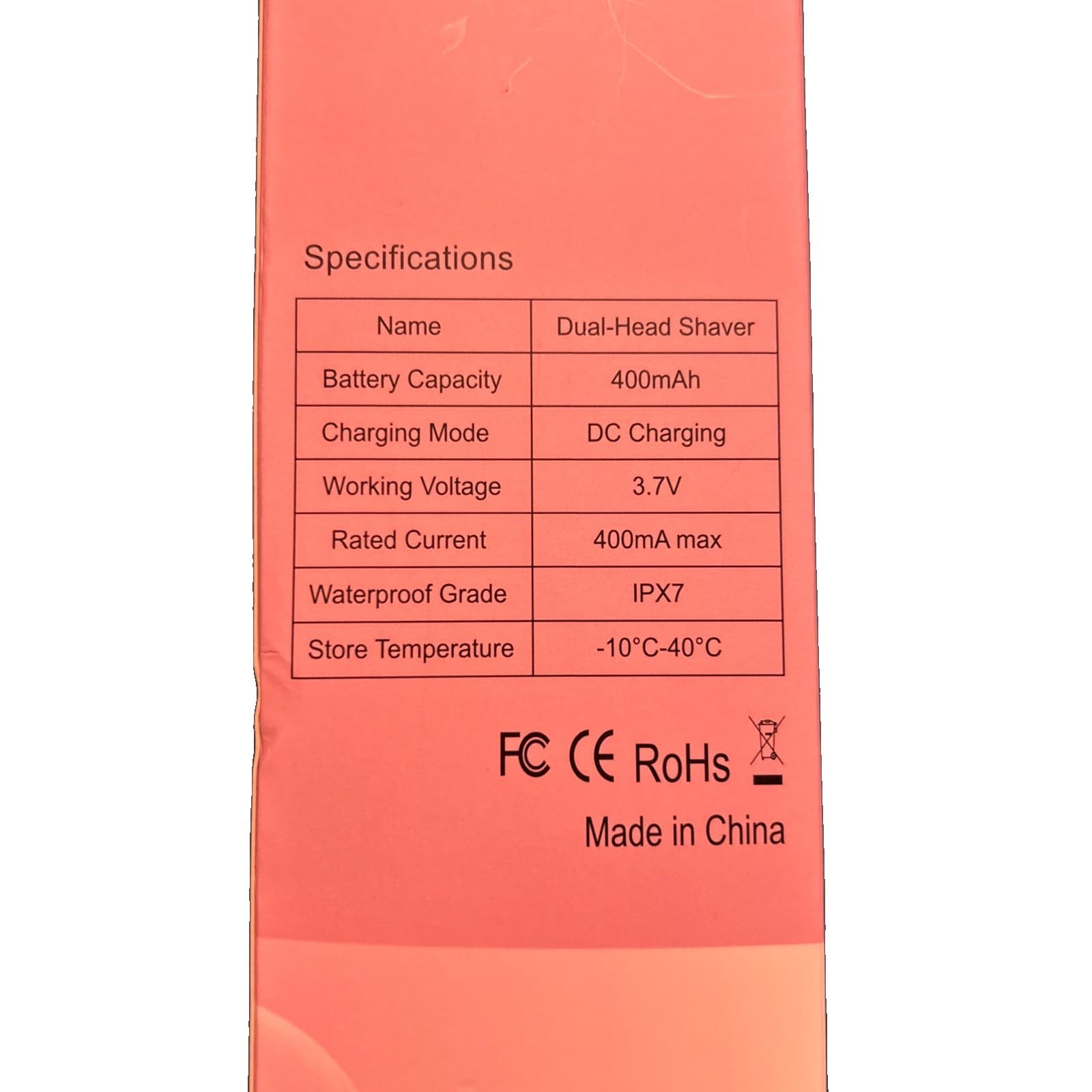 Pink Dual Head Shaver New Never Opened - Thumbnail 3