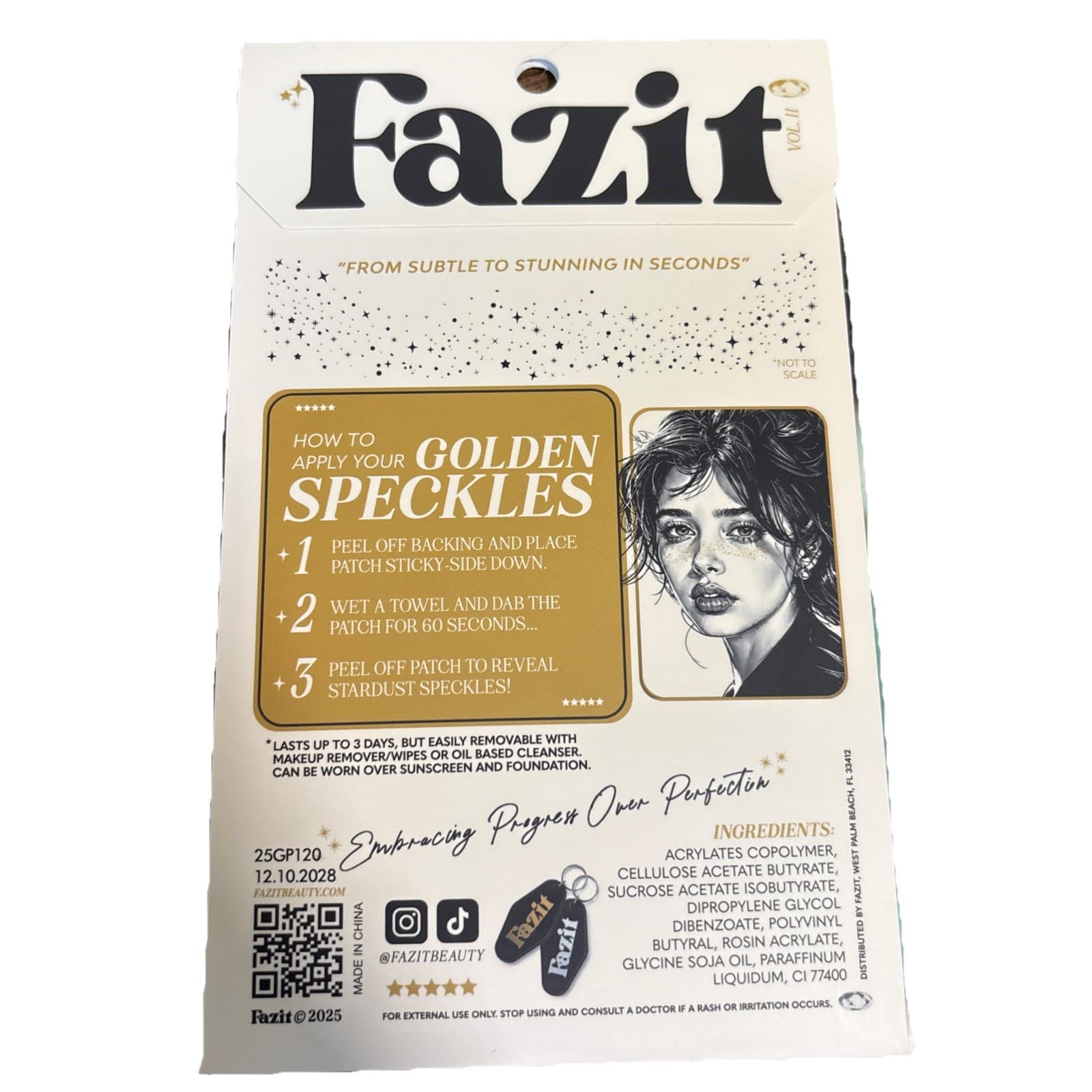 Fazit Makeup Patches Gold Speckles - Thumbnail 2