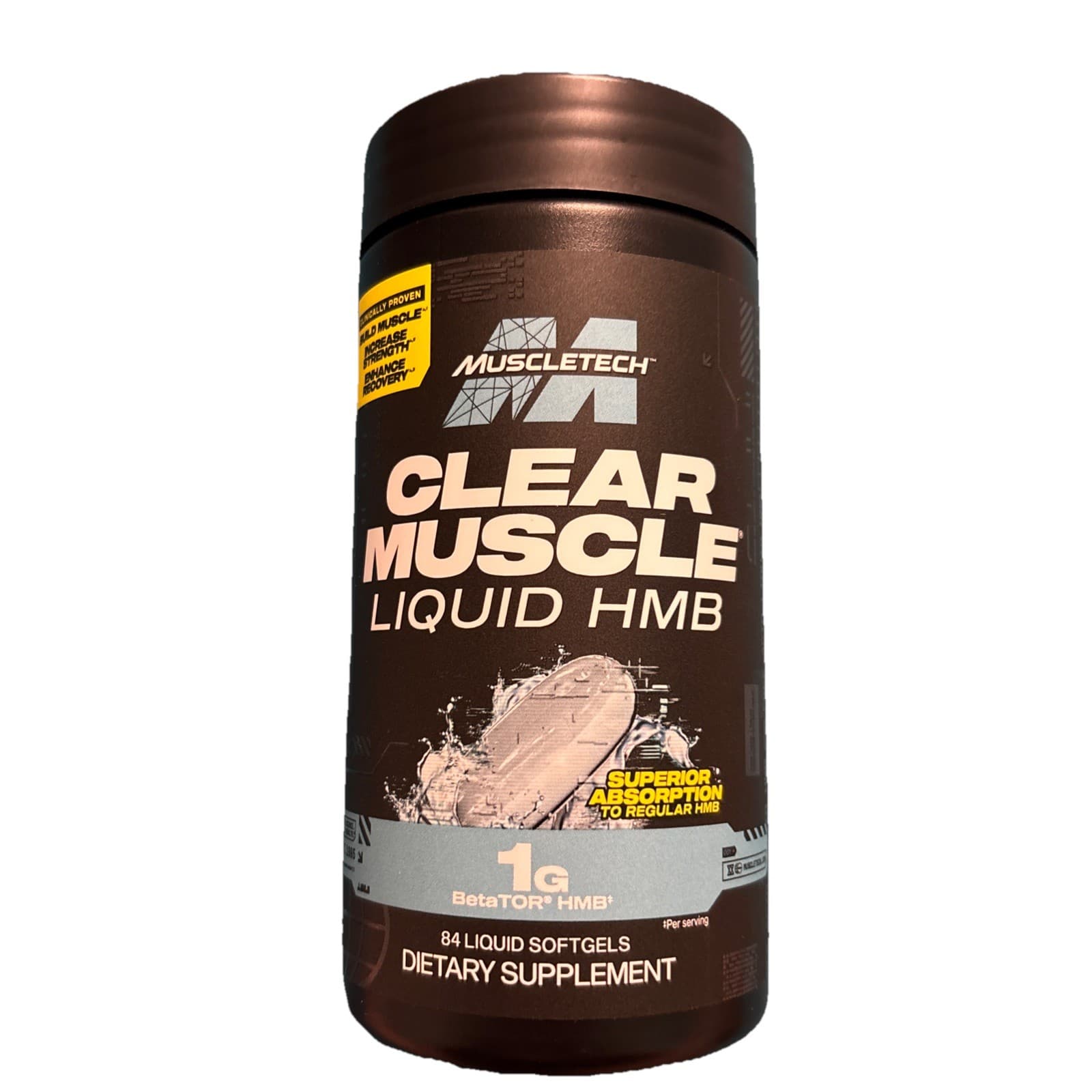 MuscleTech Clear Muscle Post Workout Recovery, Muscle Builder for Men & Women -
