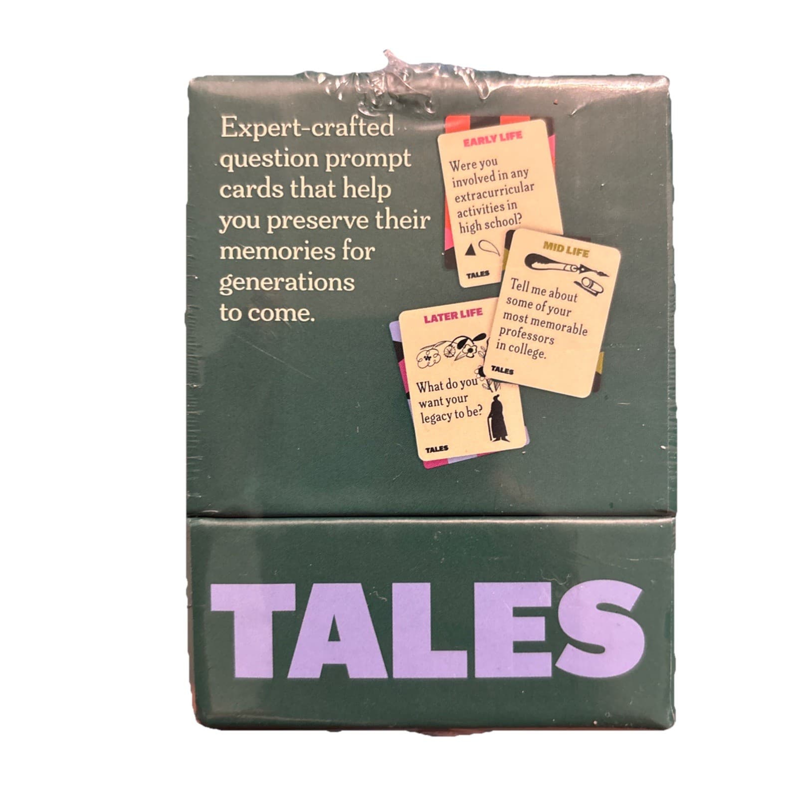 TALES 150 Life Story Interview Kit Cards for Family & Friends - Thumbnail 2