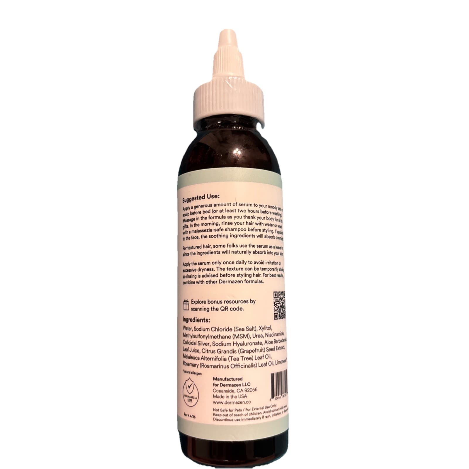 Dermazen Calming Seborrheic Serum for Flaky, Itchy Skin | Steroid-Free,... - Thumbnail 2