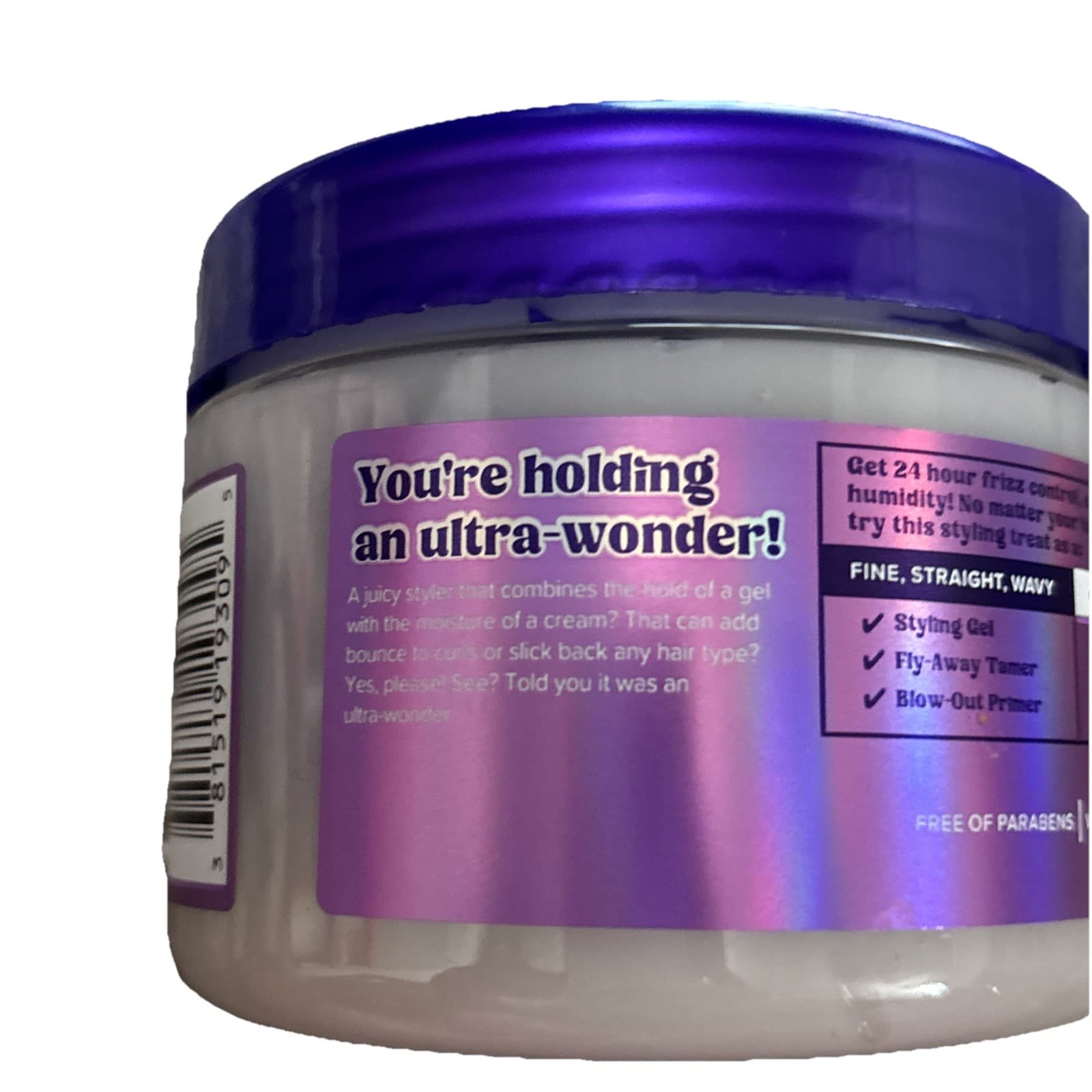 Ultra Wonder Gel Crème All-in-1 Moisturizing Hold Styler, Gel + Cream, for Al... - Thumbnail 3