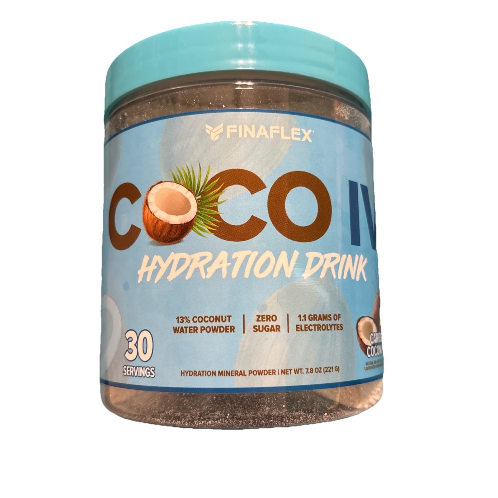 FinaFlex COCO IV Hydration Mix Zero Sugar Electrolytes Coconut Powder Refreshing
