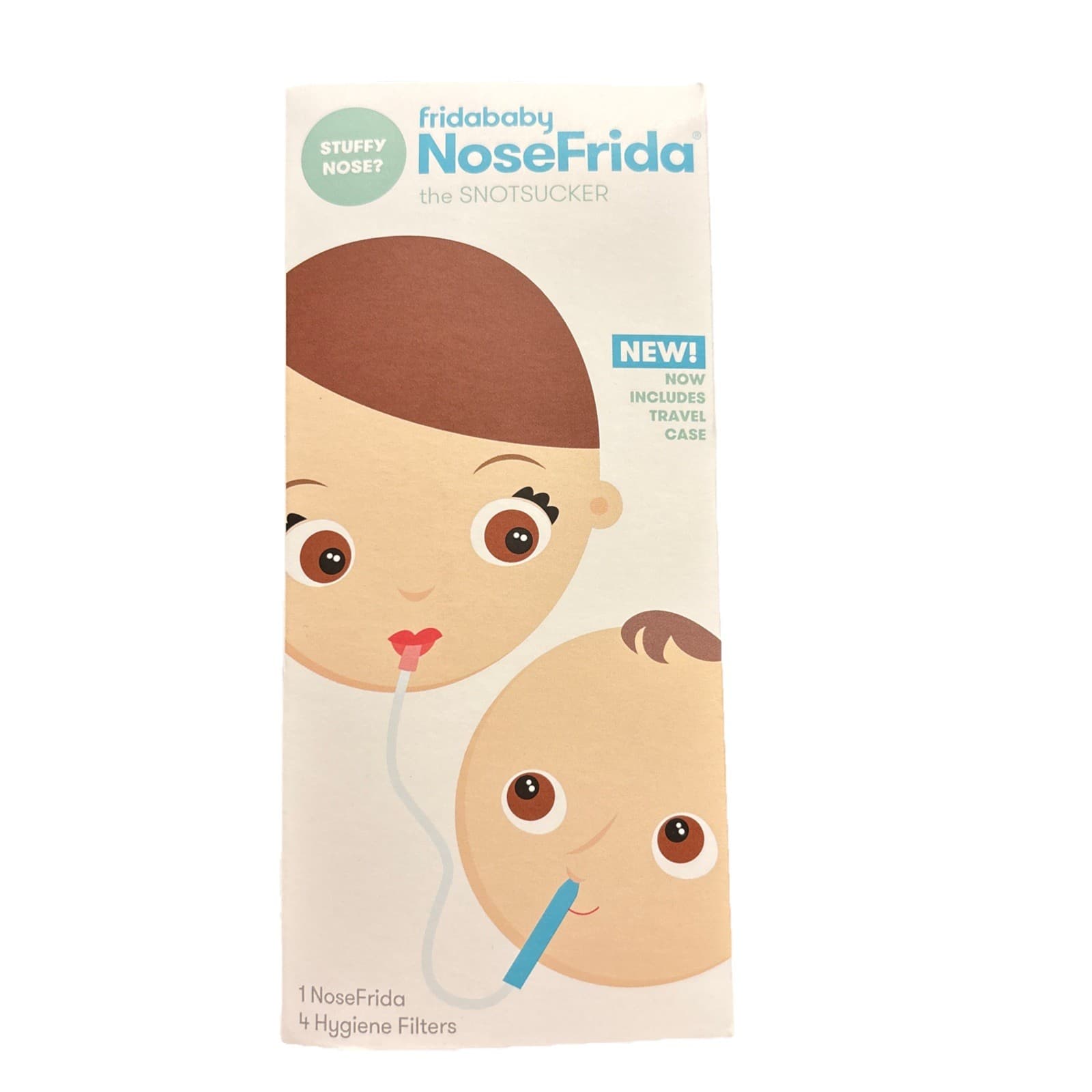 FridaBaby NOSEFRIDA the Snotsucker Health & Baby Care GETS BOOGERS OUT! - NEW!