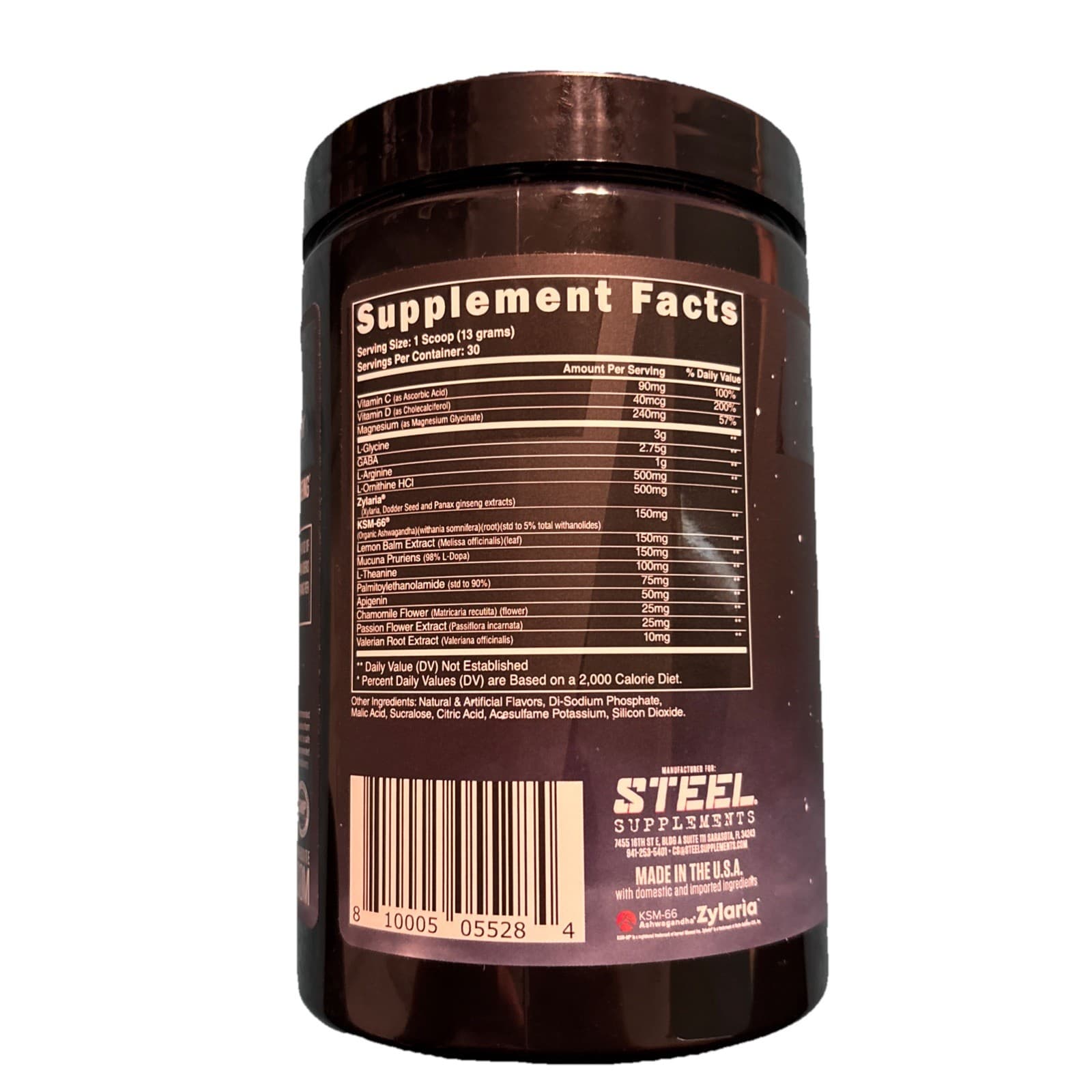 Steel Resisted AF Lemon Ginger Flavored 30 Servings Pack of 1 - Thumbnail 3