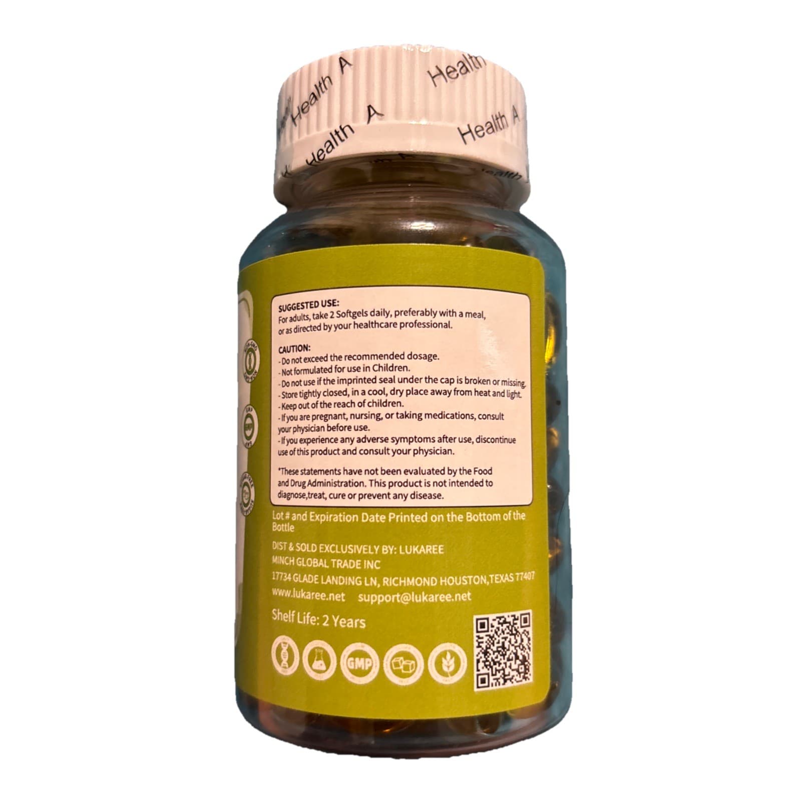 120PCS Oregano & Black Seed Softgels Count with Carvacrol,Immune Support - Thumbnail 2