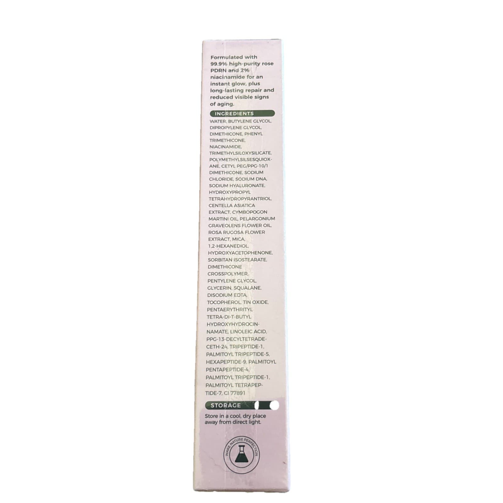 wnp 99.9% High-Purity Rose PDRN Glo Boost Cream Moisturizer Niacinamide 40ml - Thumbnail 2