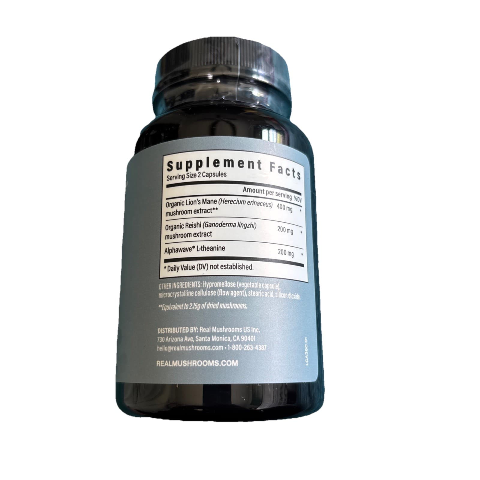 Real Mushrooms Calm Capsules - Thumbnail 2