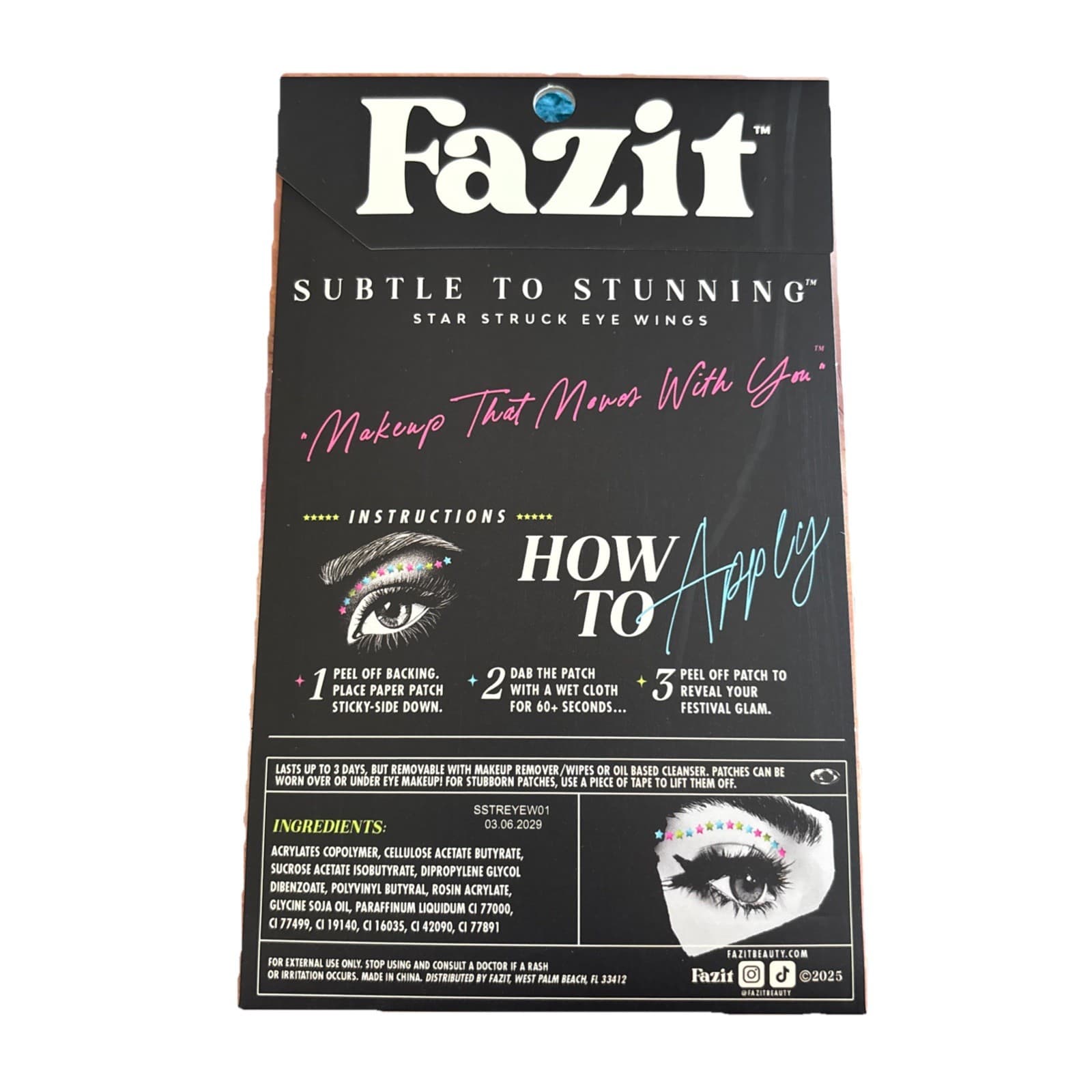 Fazit Make Up Patches YOU CHOOSE!! Rose Gold, Silver, Blue, And More! - Thumbnail 2