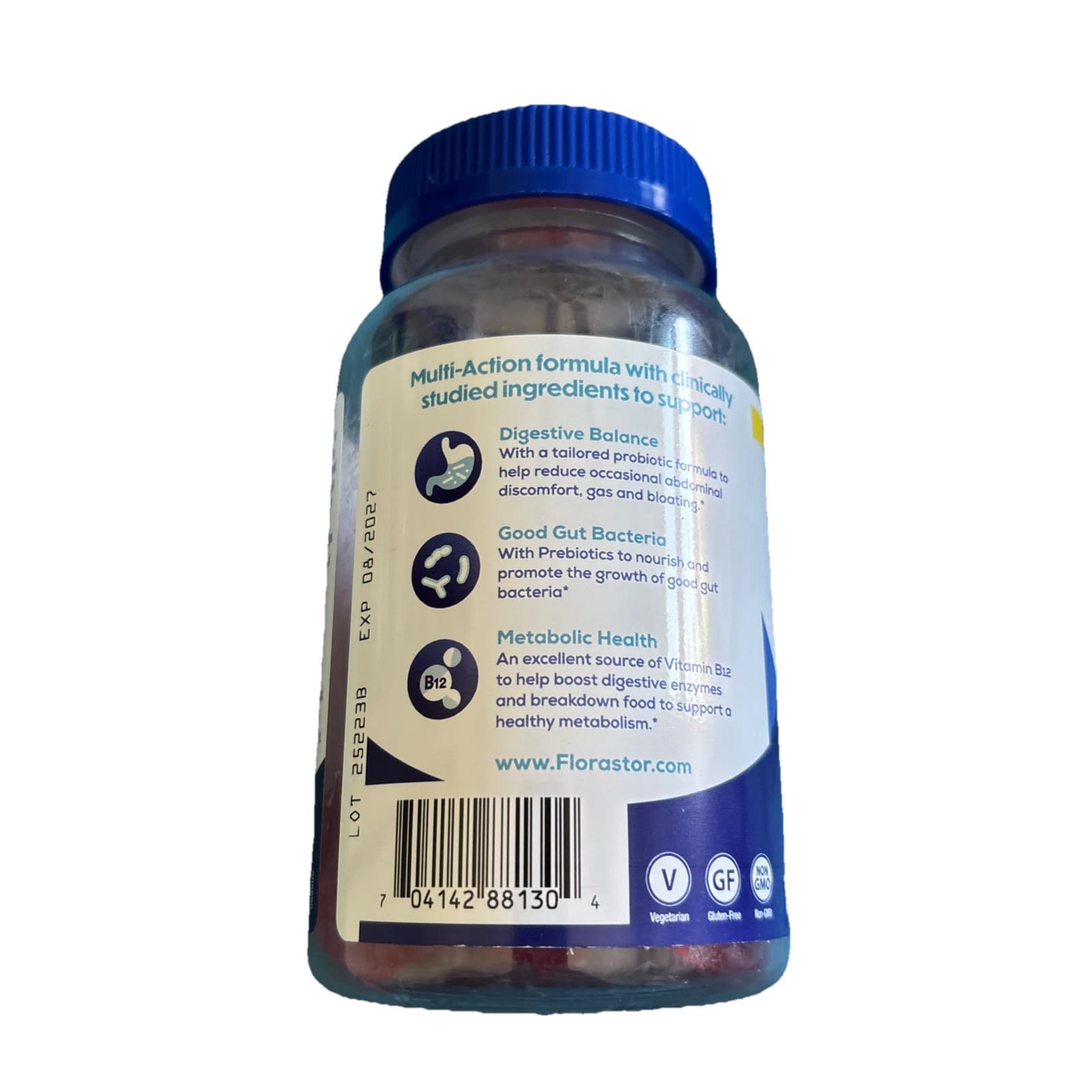Prebiotic and Probiotic Gummies, Distive and Metabolic Support - Thumbnail 3