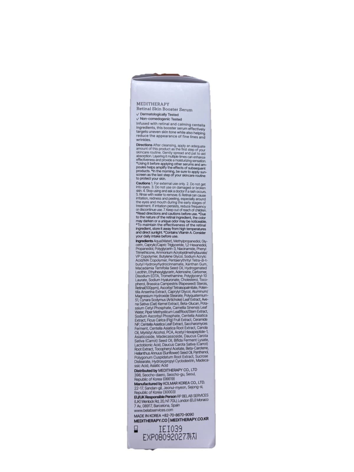 MEDITHERAPY Retinal Skin Booster Serum Centella Niacinamide 150 mL - Thumbnail 2