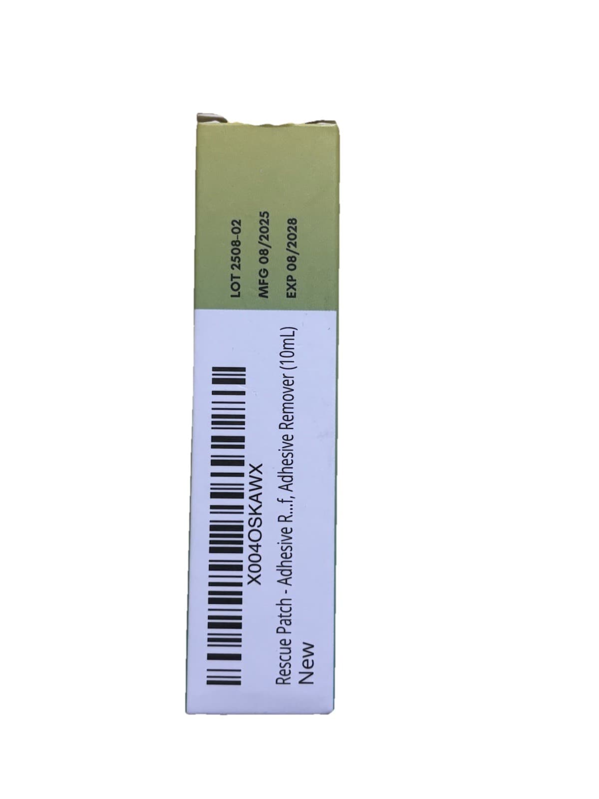 Rescue Patch Adhesive Remover Roll On 10mL Green Natural Ingredients Antioxidant - Thumbnail 3