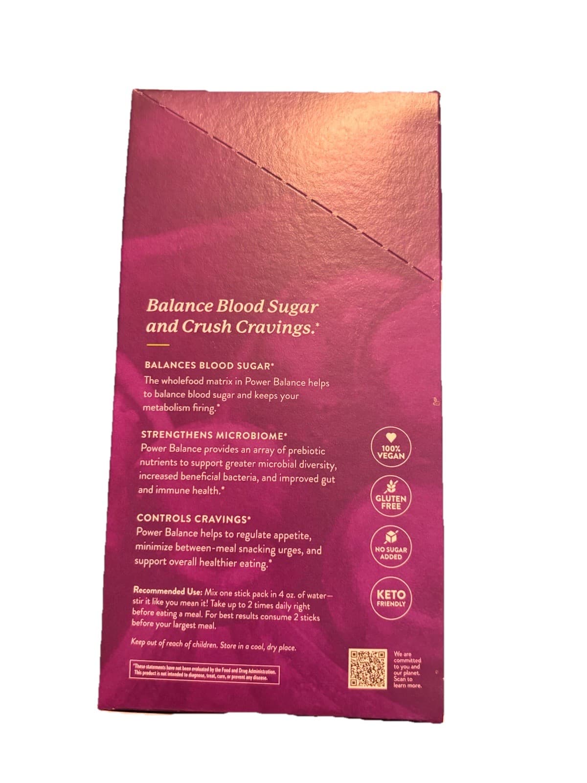 Nature's Sunshine Power Balance Berry Fusion 24 Vegan Gluten Free Keto - Thumbnail 4