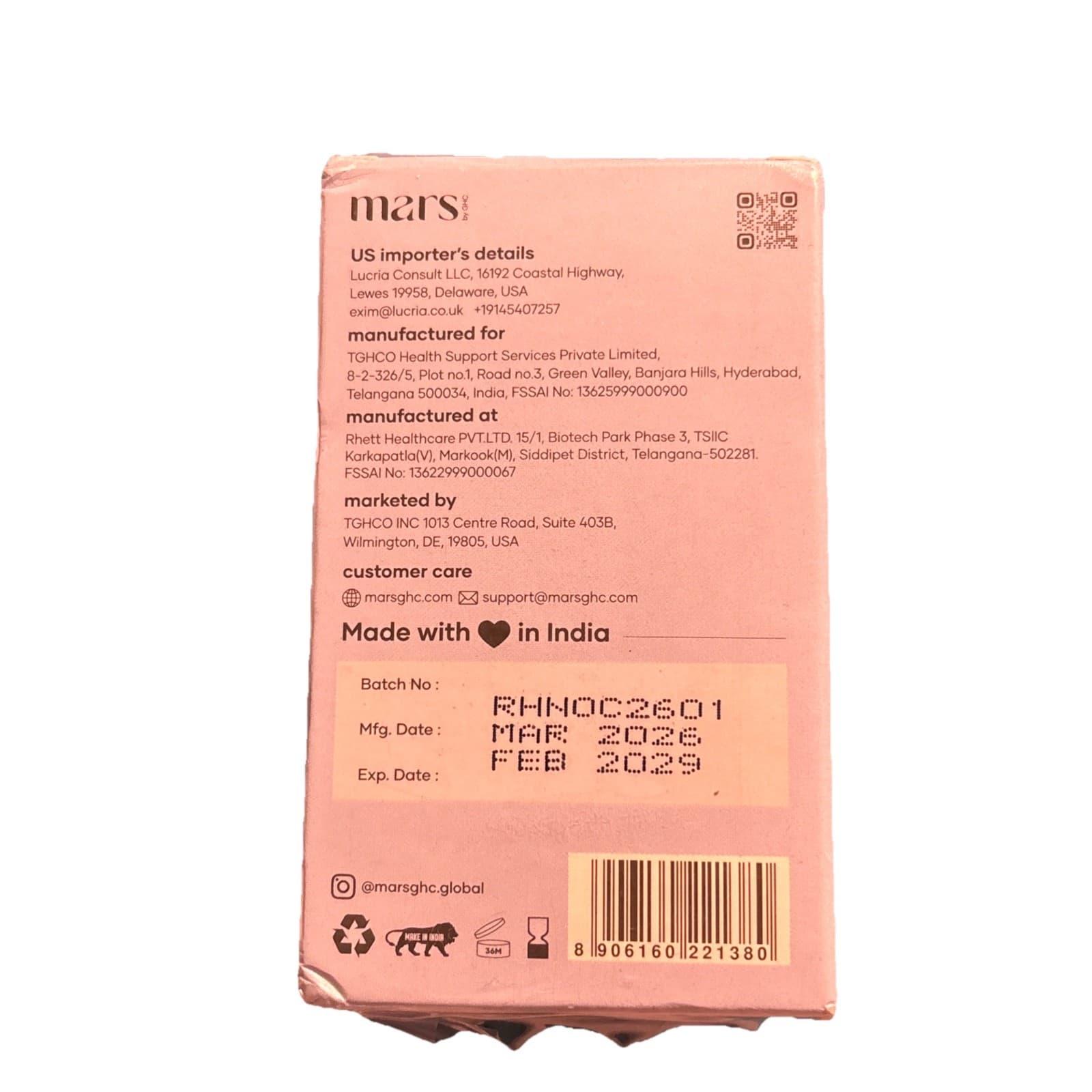 nitric oxide capsules by mars 30 serv - Thumbnail 3