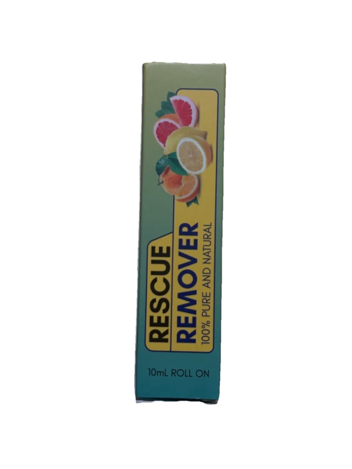 Rescue Patch Adhesive Remover Roll On 10mL Green Natural Ingredients Antioxidant