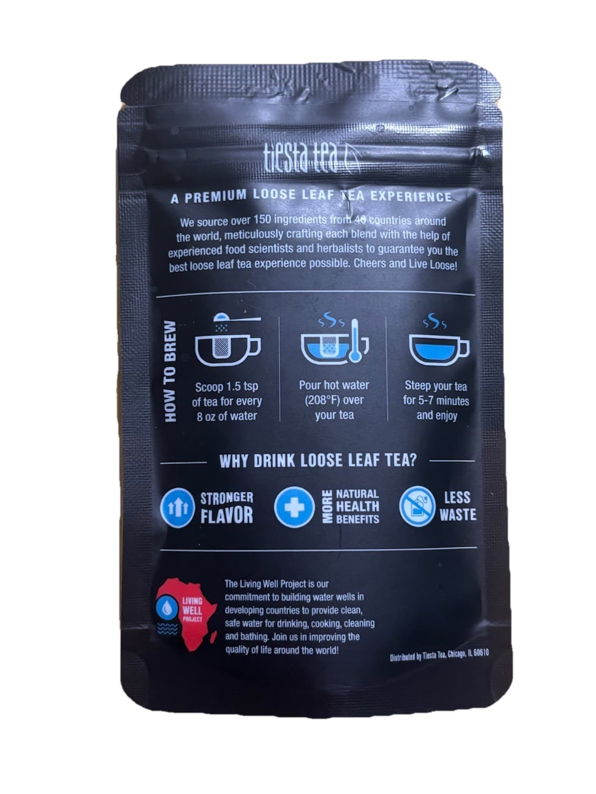 Tiesta Tea Fireberry Cranberry Hibiscus Rooibos Loose Leaf Caffeine Free - Thumbnail 2